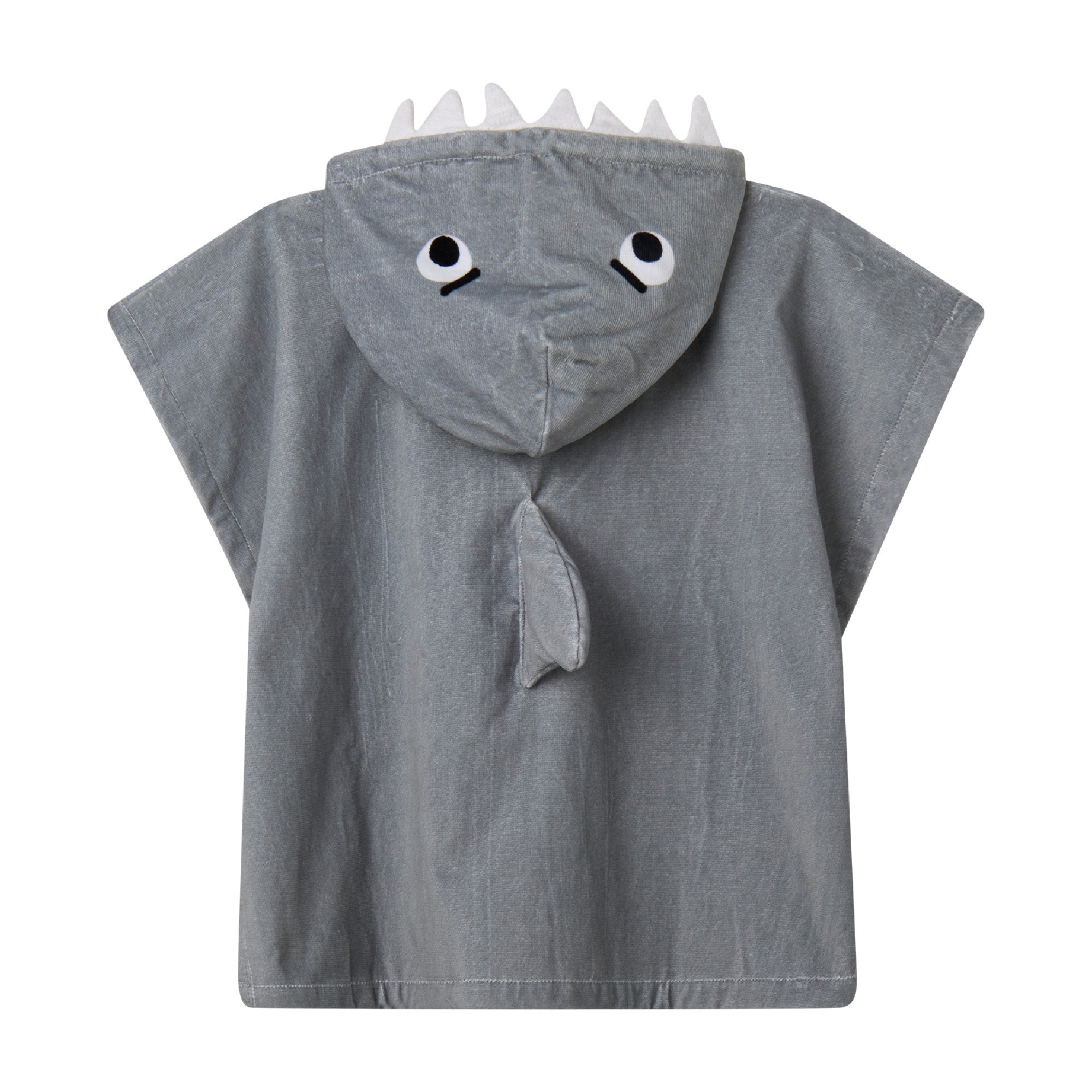 Boys Grey Shark Bath Towel