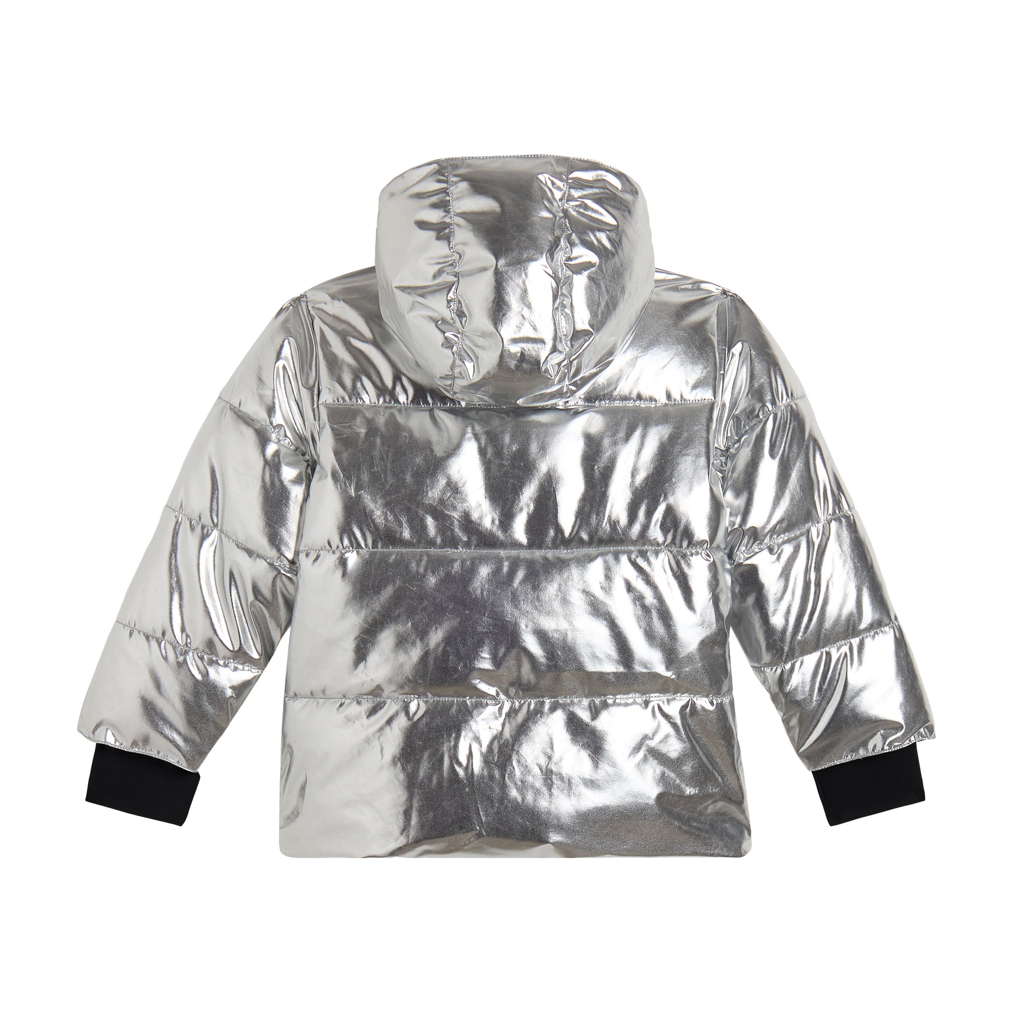 Girls Silver Ski Set