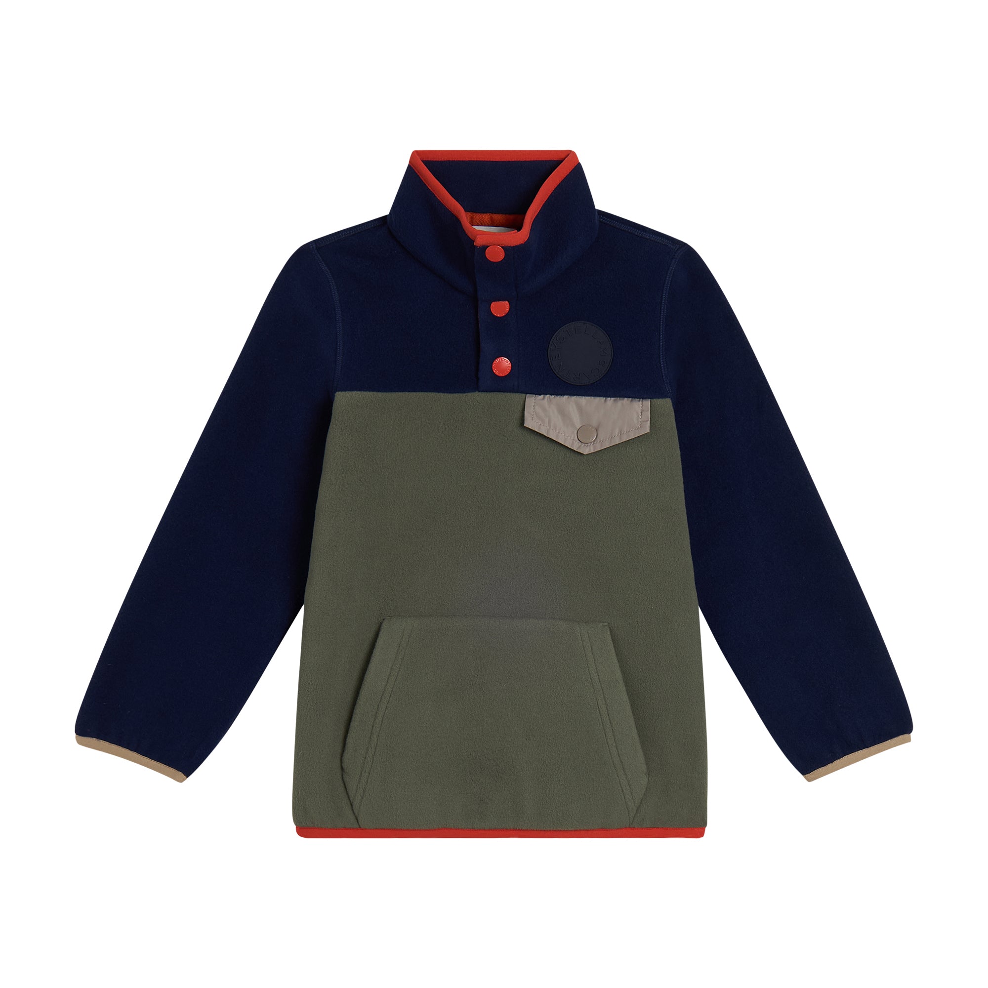 Boys Dark Blue Fleece Sweatshirt