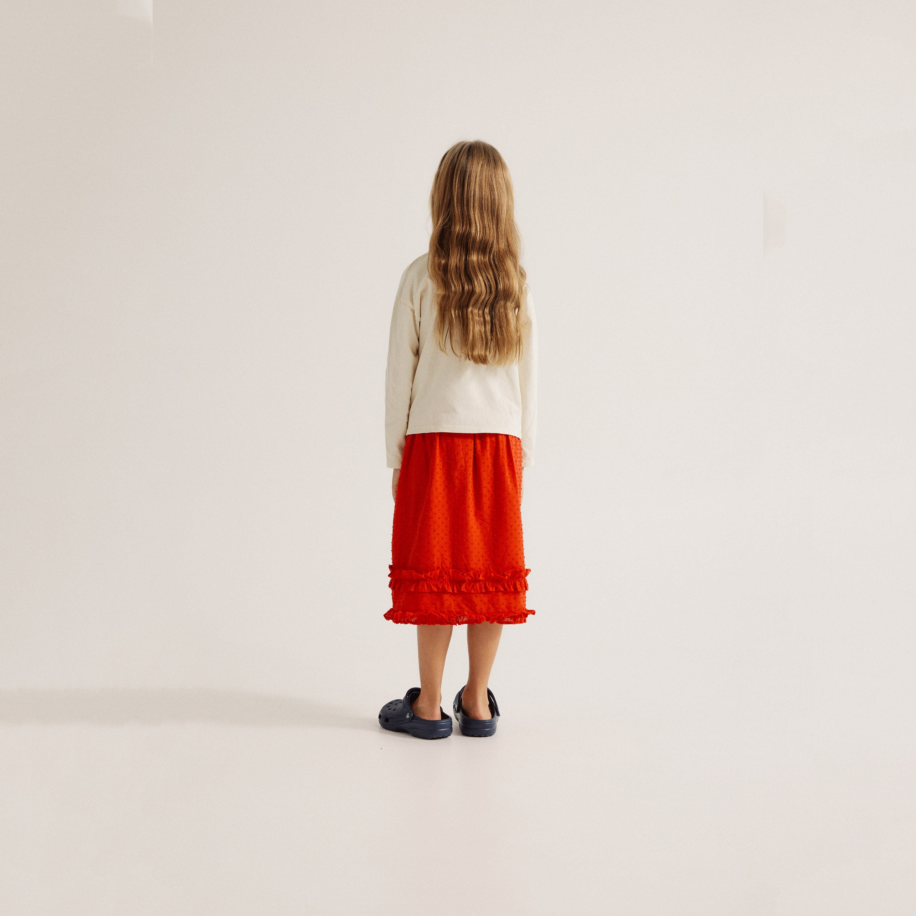 Girls Red Skirt