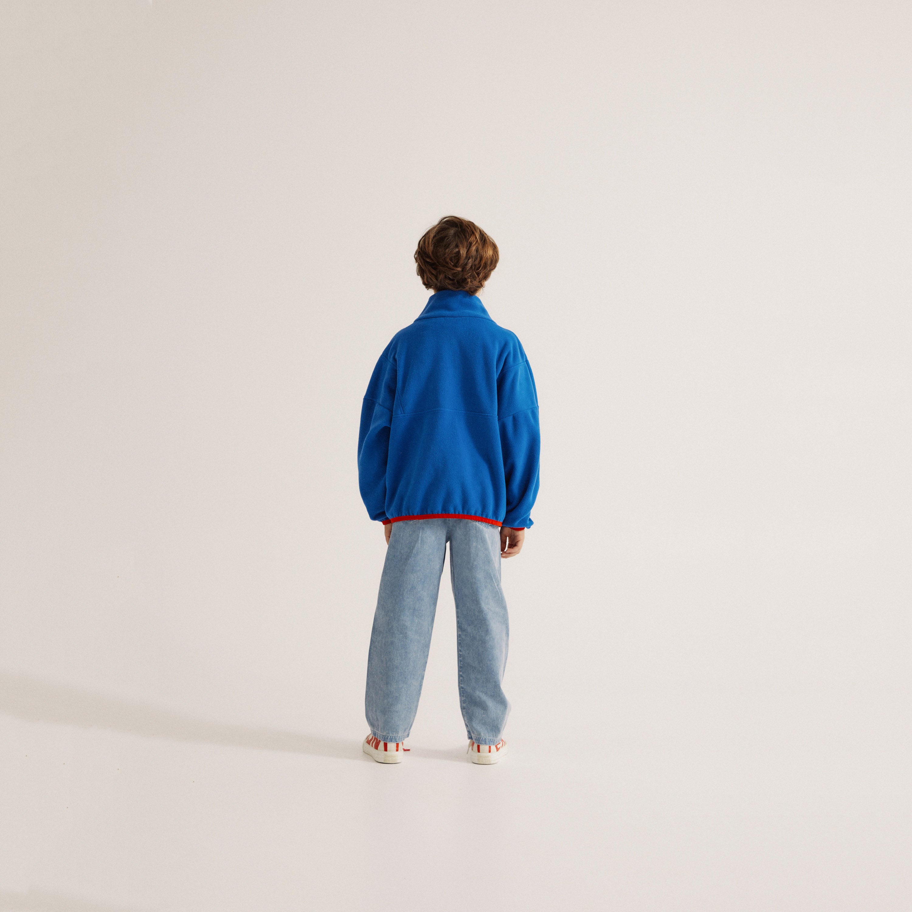 Boys & Girls Blue Zip-Up Jacket