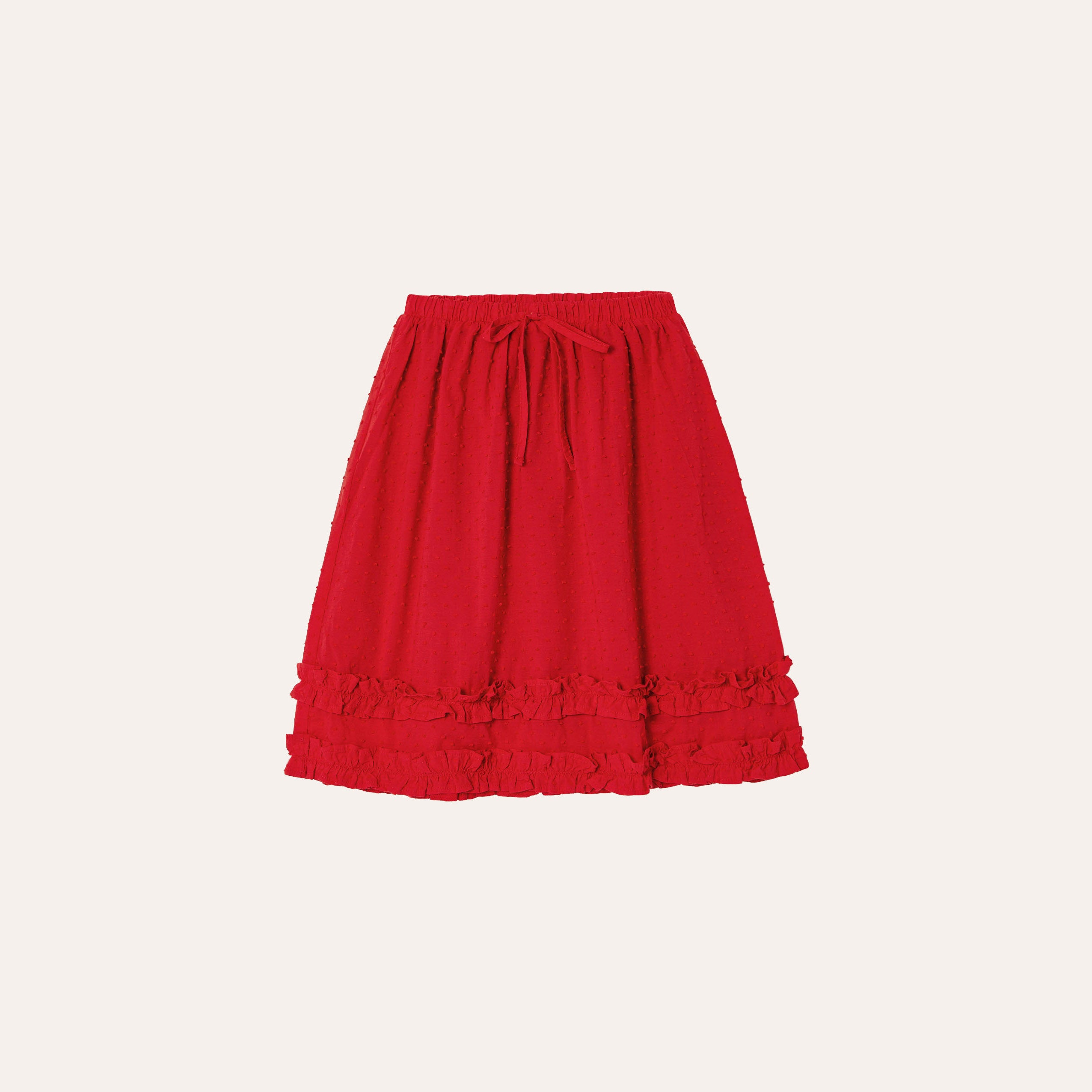 Girls Red Skirt