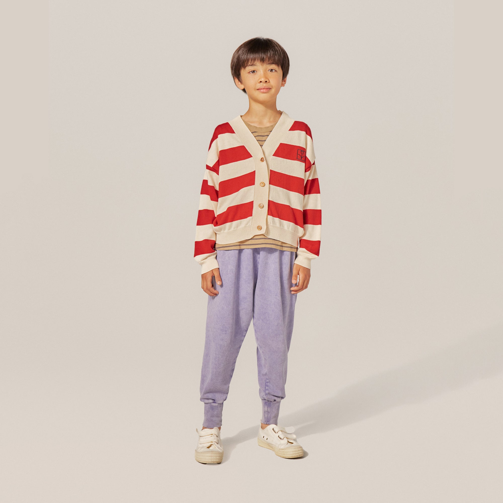 Boys & Girls Blue Cotton Trousers