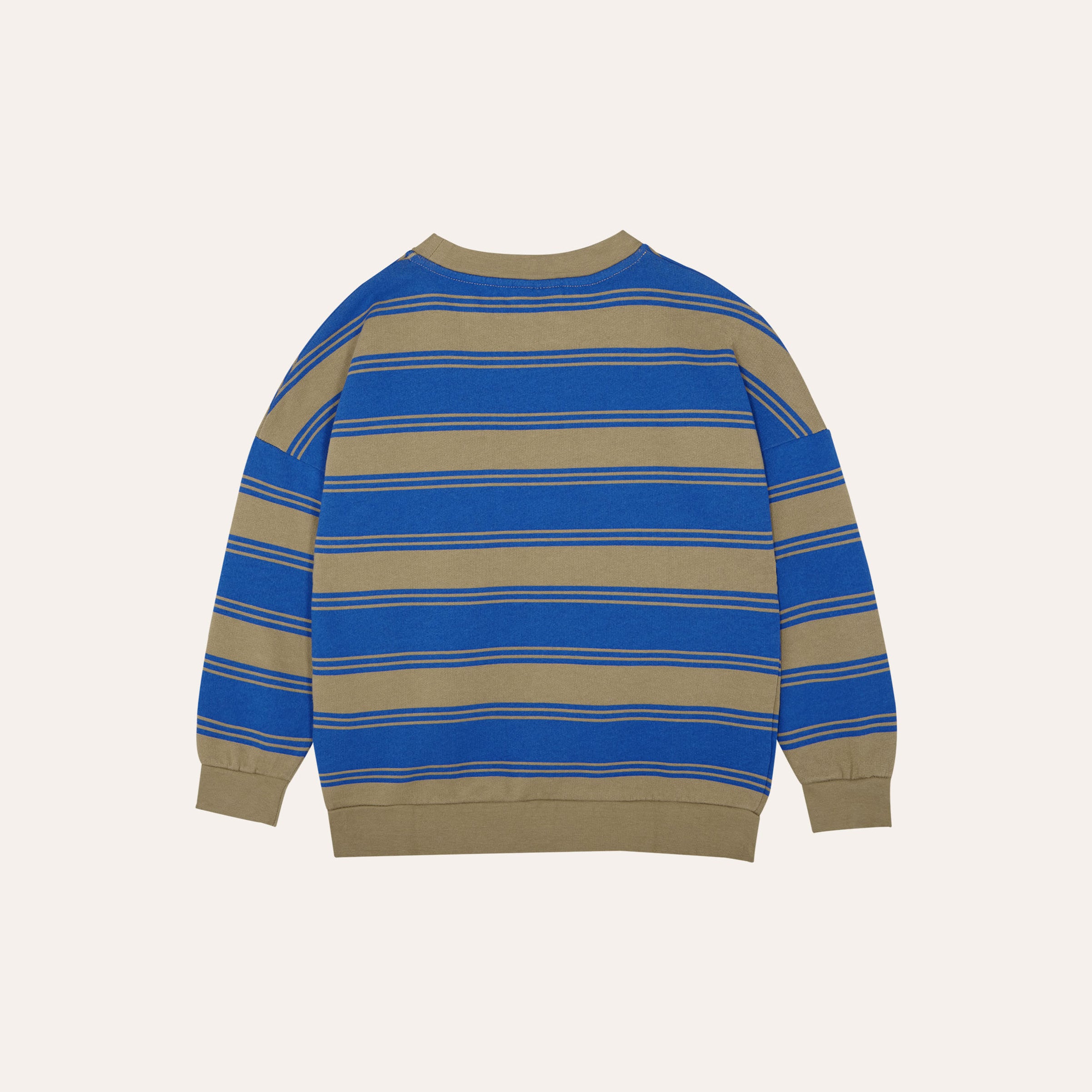 Boys & Girls Blue Stripes Cotton Sweatshirt