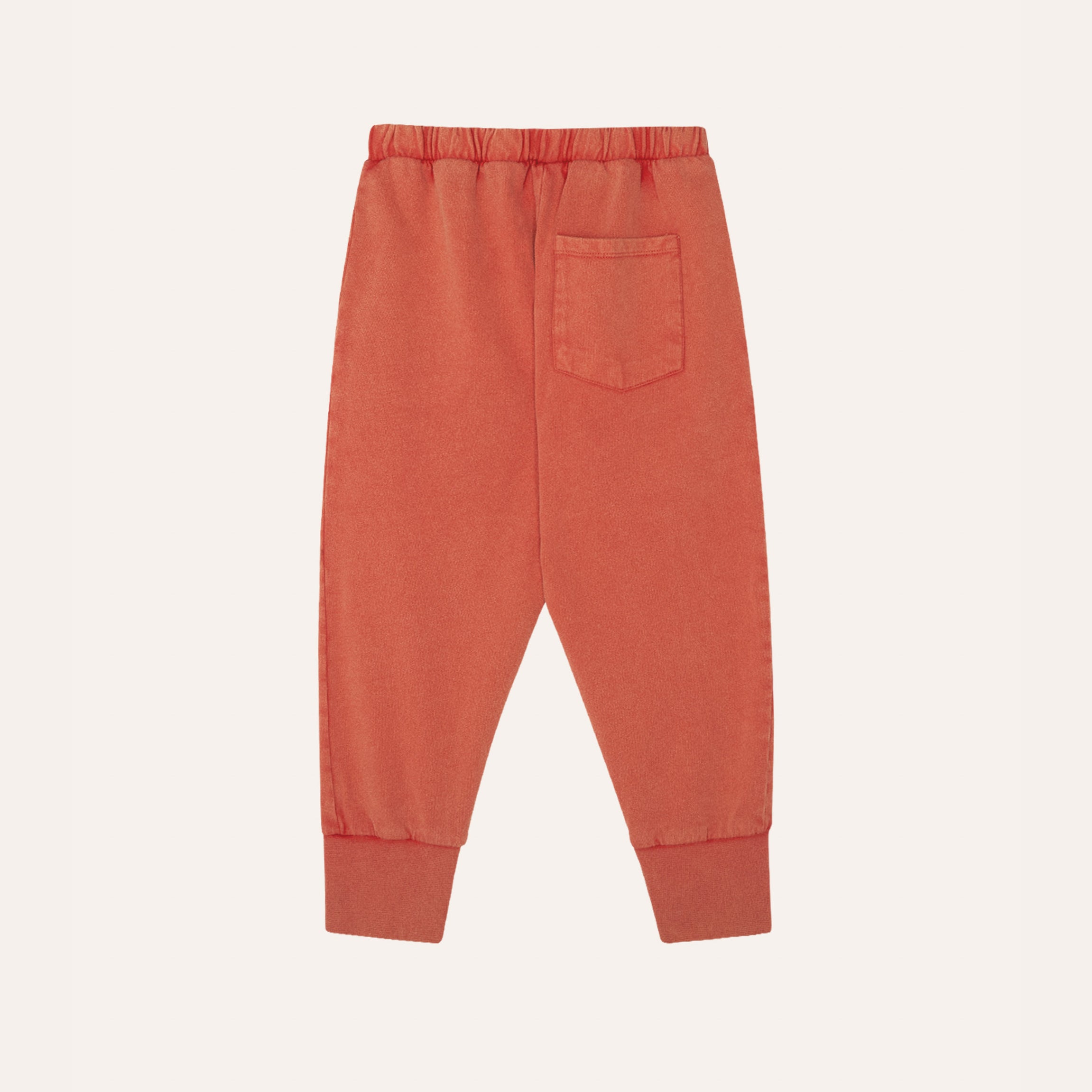 Boys & Girls Red Cotton Trousers