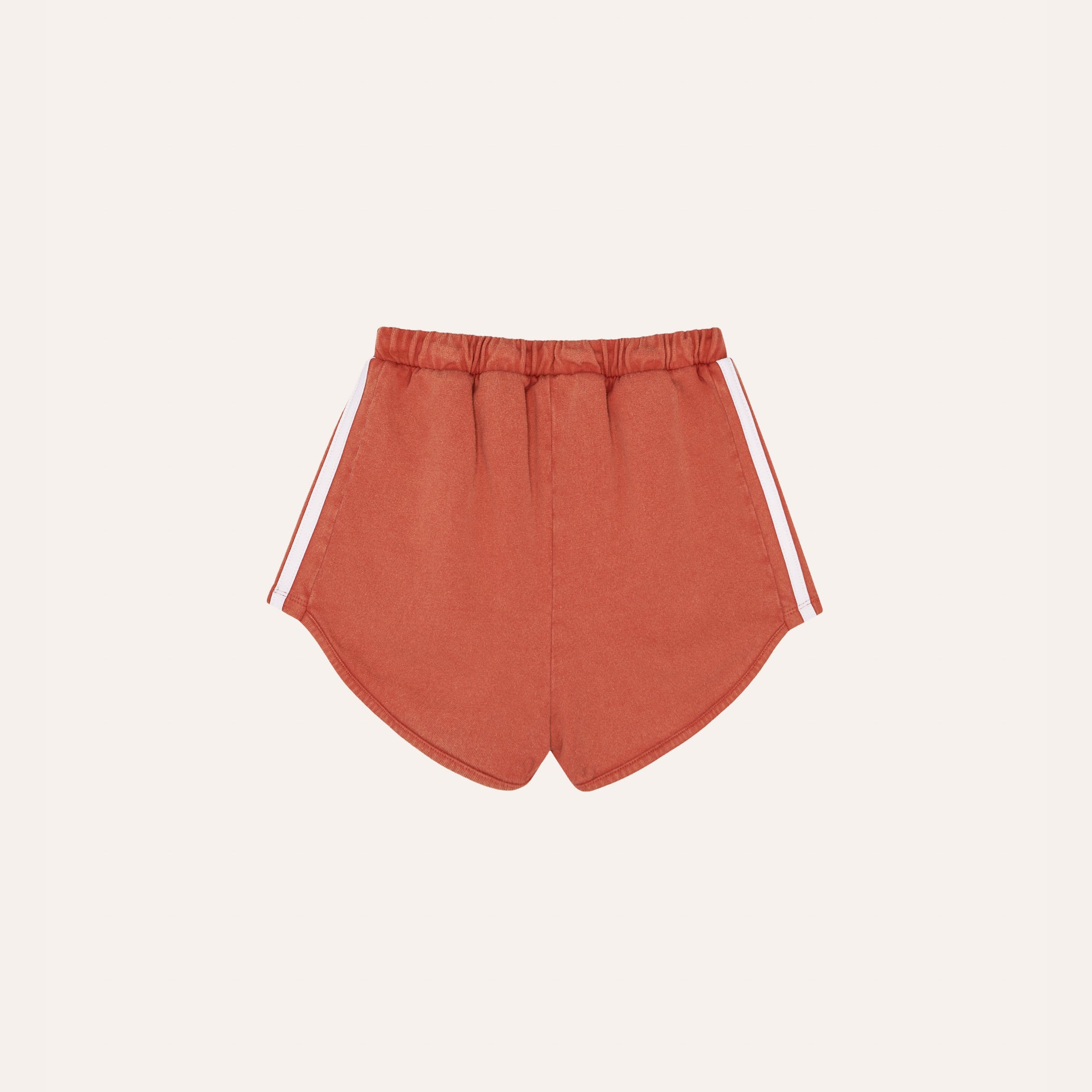 Boys & Girls Red Cotton Shorts