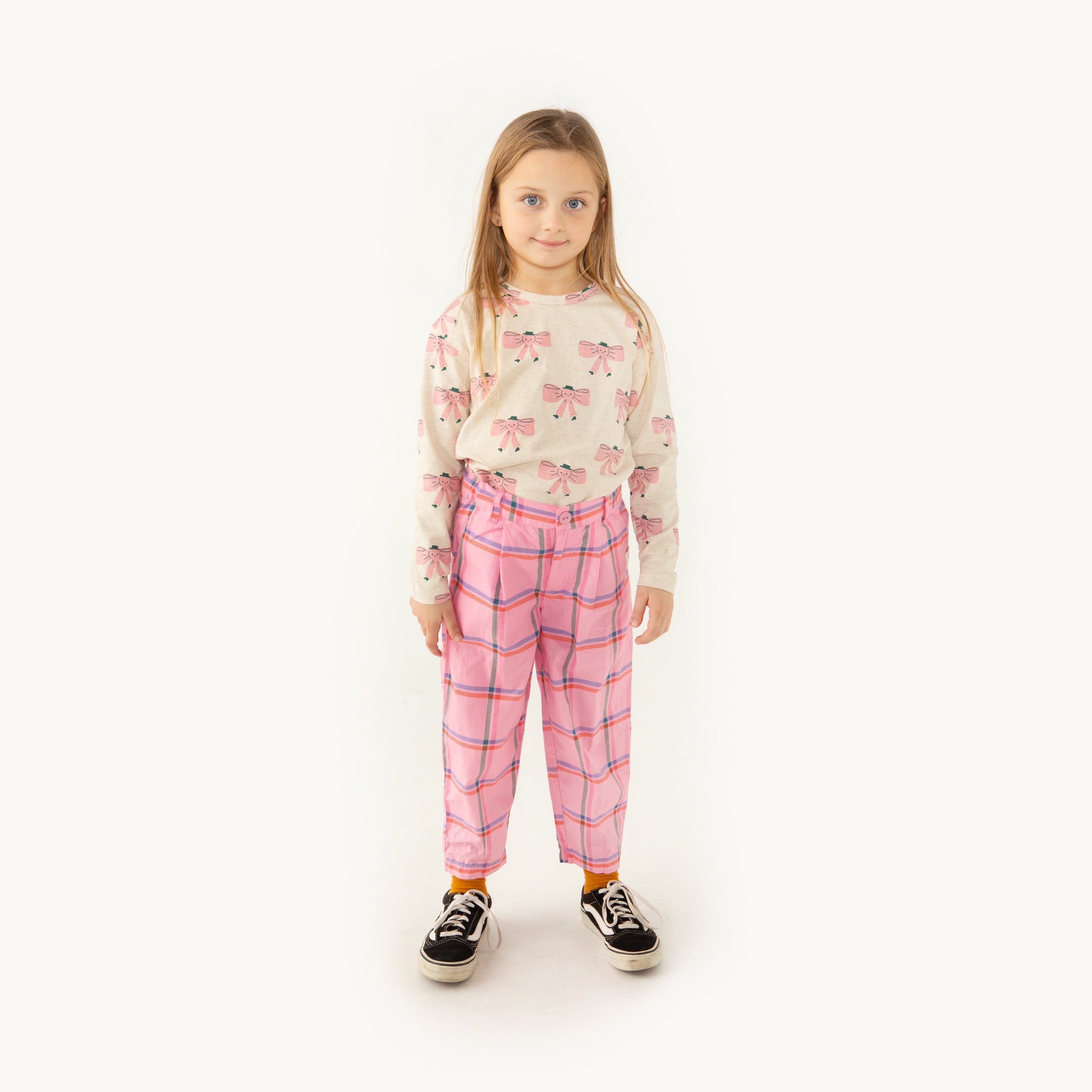 Boys & Girls Beige Printed Cotton T-Shirt