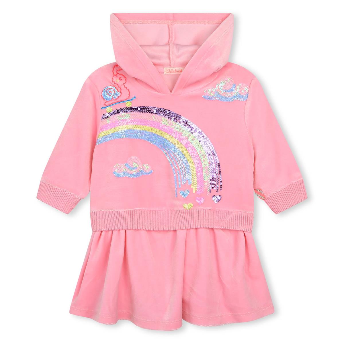 Baby Girls Pink Sequin Dress