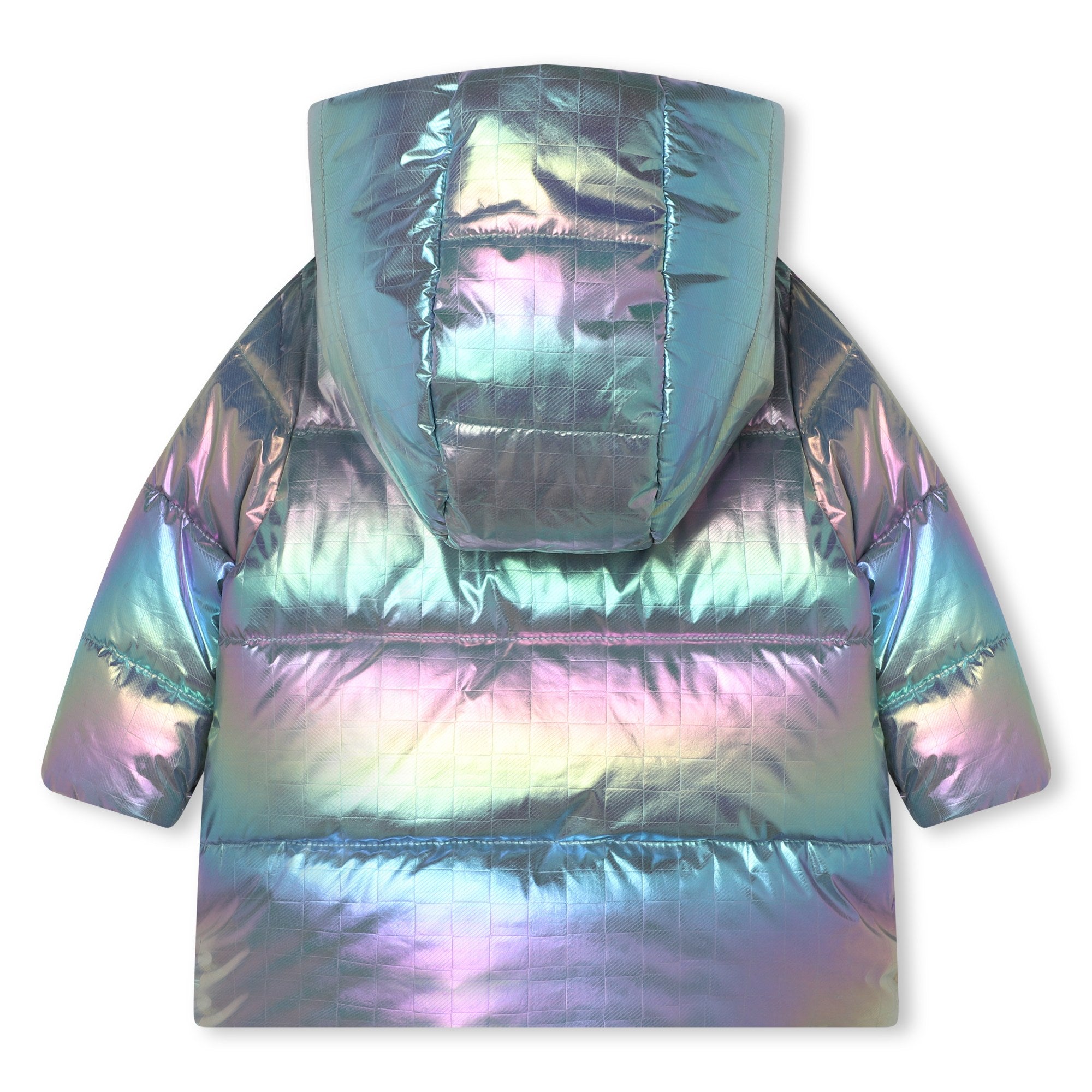 Girls Multicolor Padded Jacket