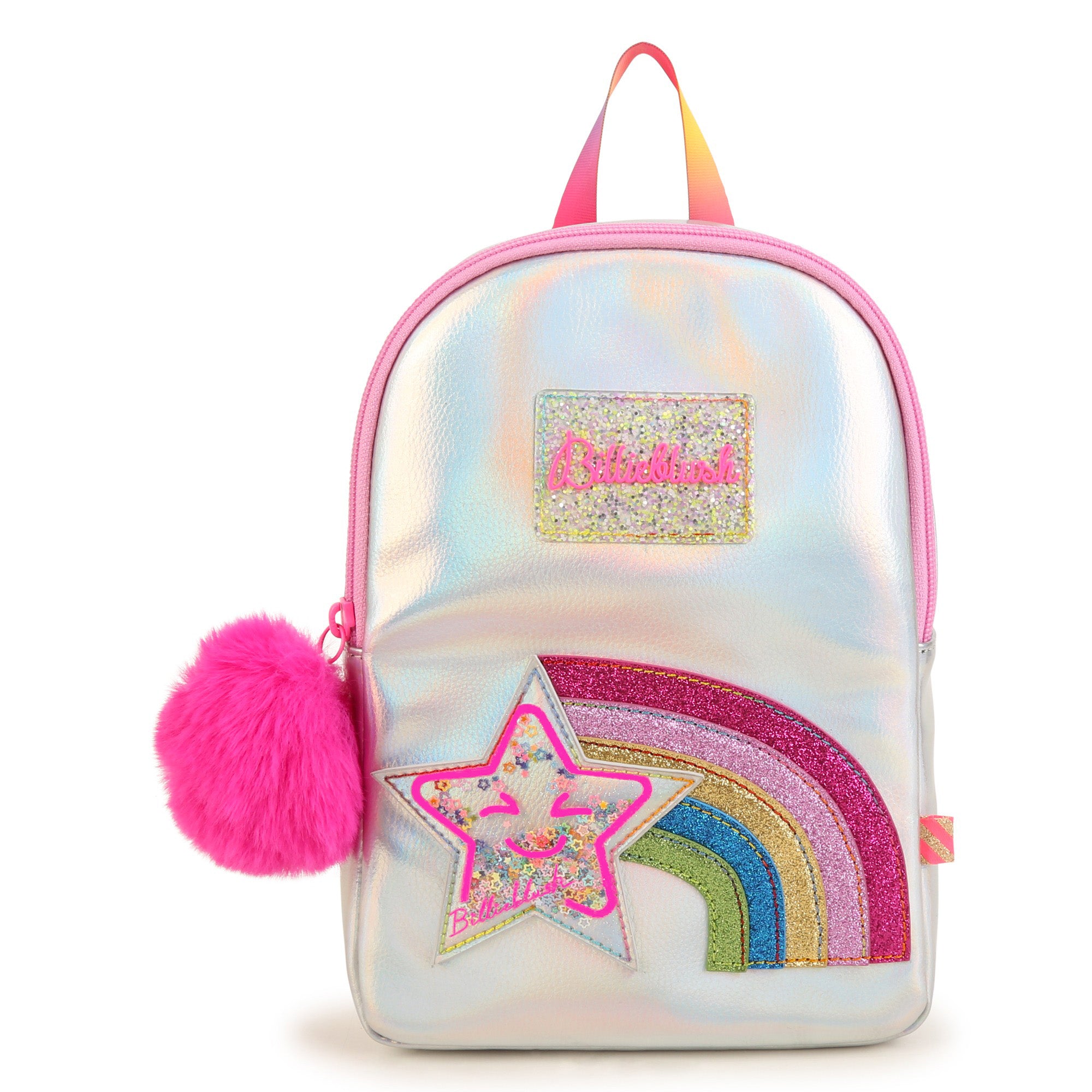 Girls Pearl Rainbow Backpack(27cm)