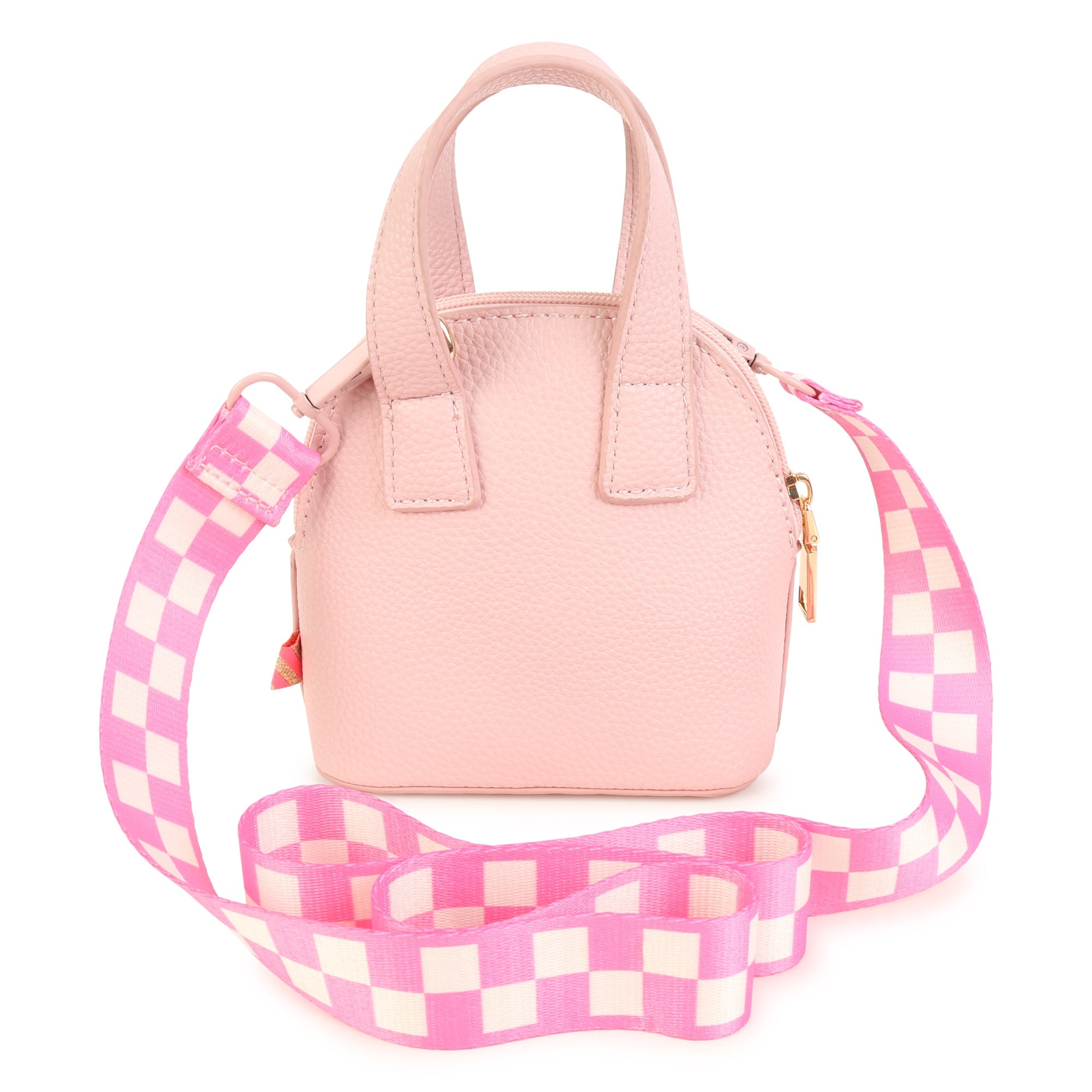 Girls Pink Logo Shoulder Bag
