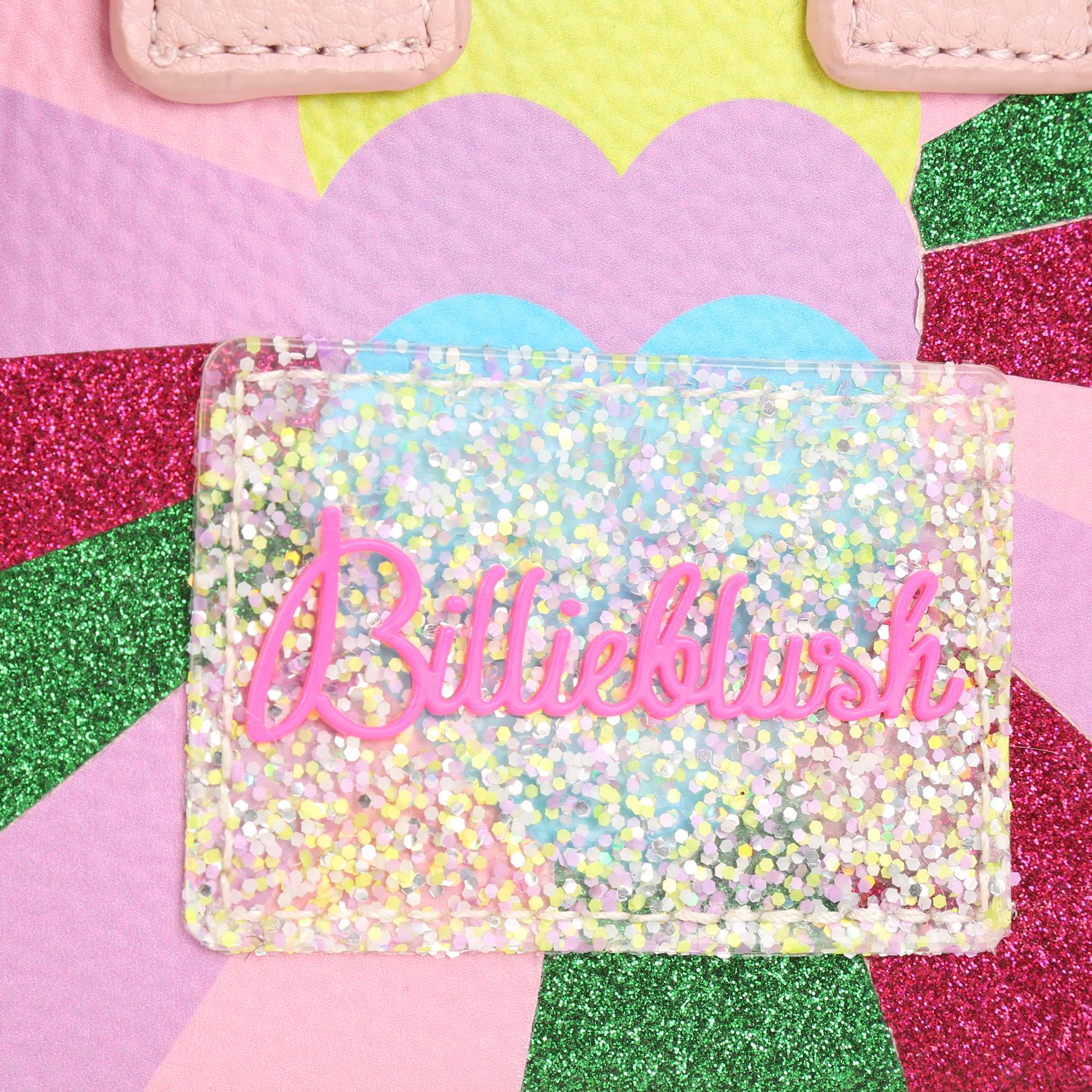 Girls Pink Logo Shoulder Bag