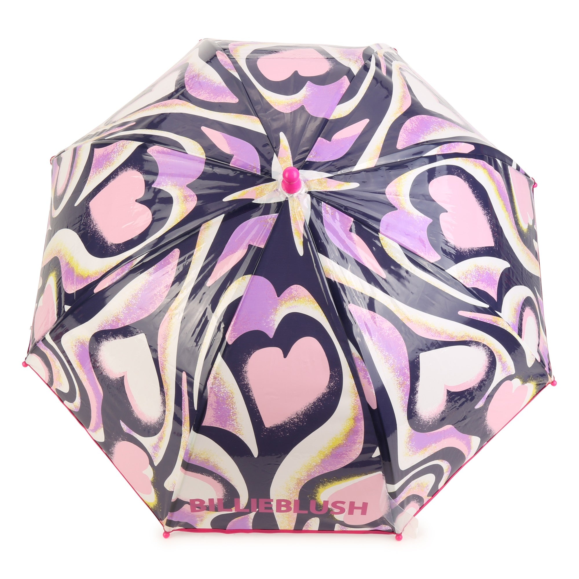 Light Violet Heart Umbrella
