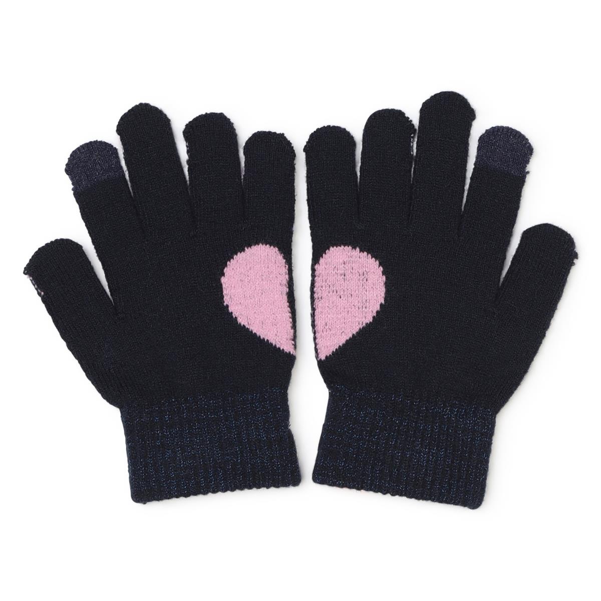 Girls Blue Gloves