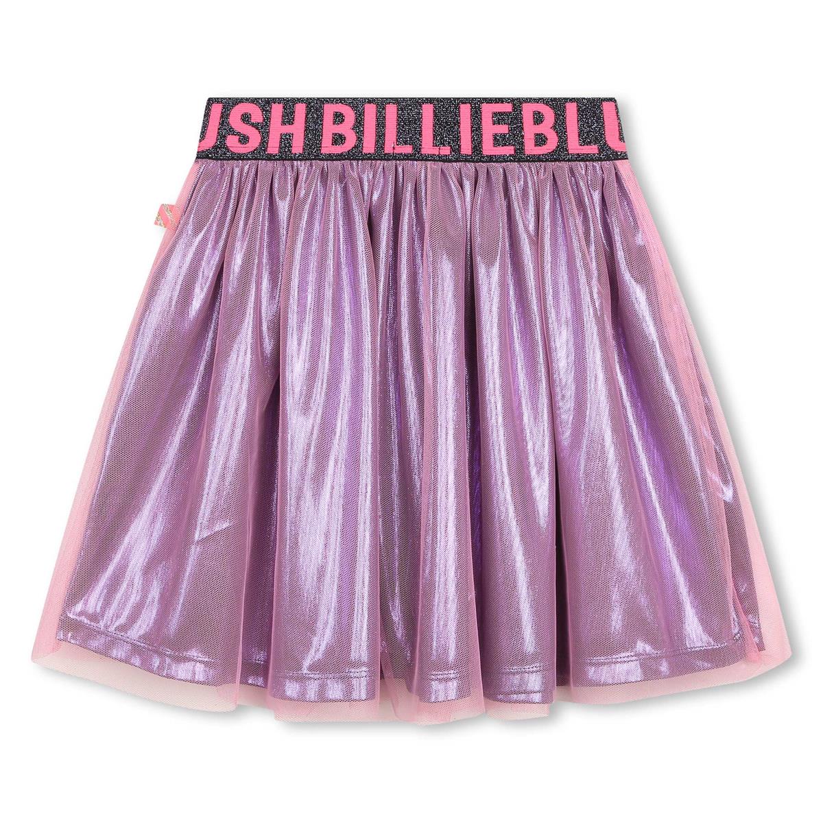 Girls Pink Logo Skirt