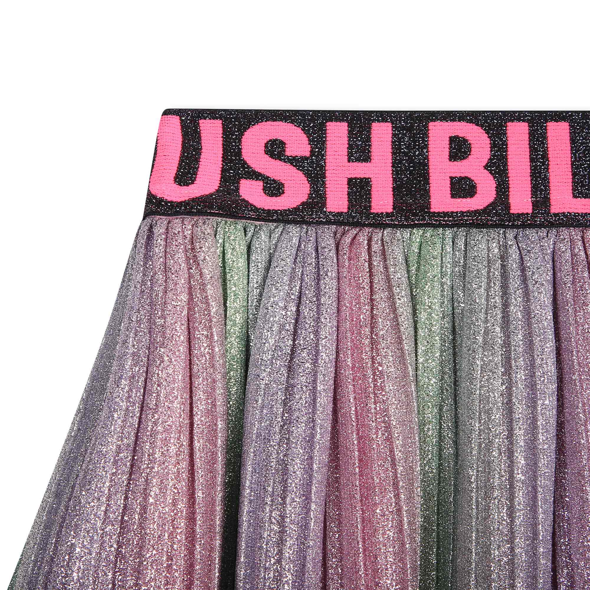 Girls Multicolor Pleated Skirt