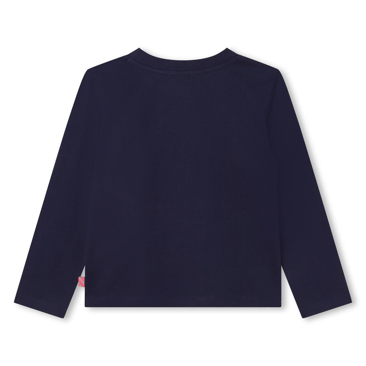 Girls Blue Printed T-Shirt