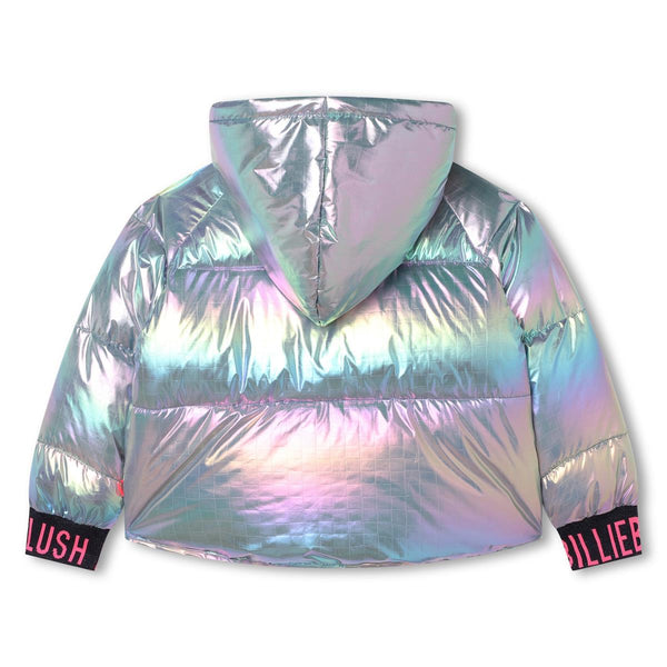 Girls Multicolor Padded Jacket