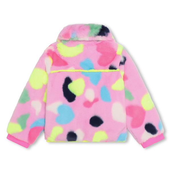Girls Pink Zip-Up Jacket