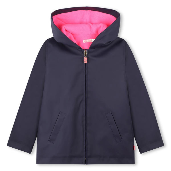Girls Navy Coat