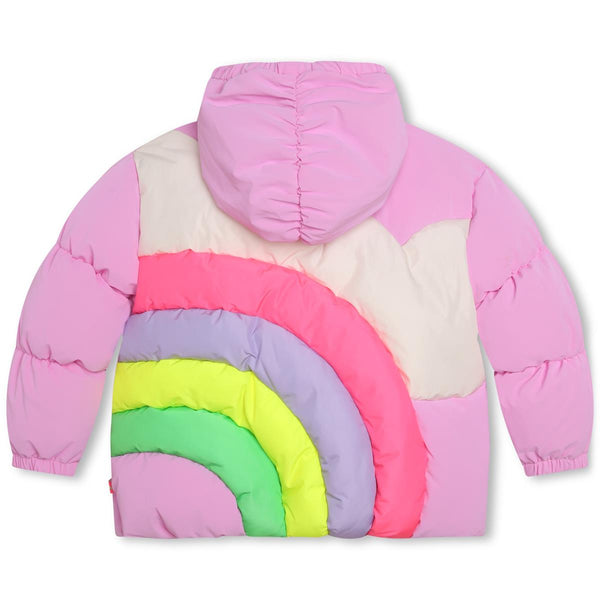 Girls Pink Padded Jacket