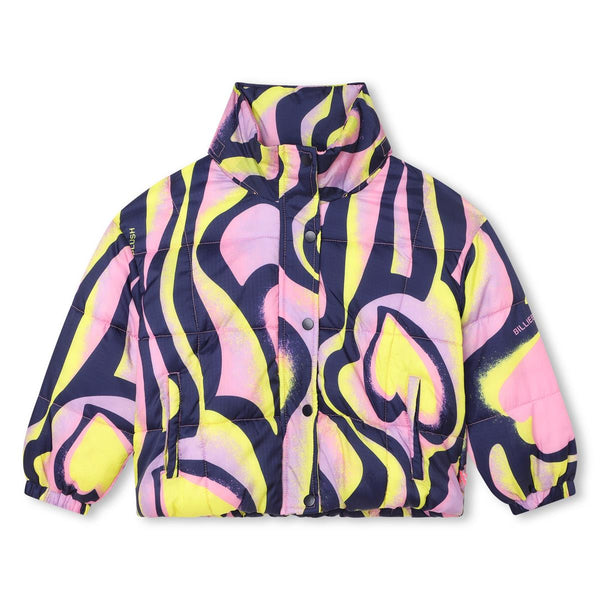 Girls Pink Padded Jacket