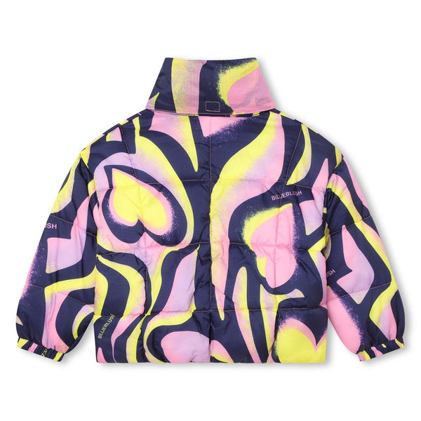 Girls Pink Padded Jacket