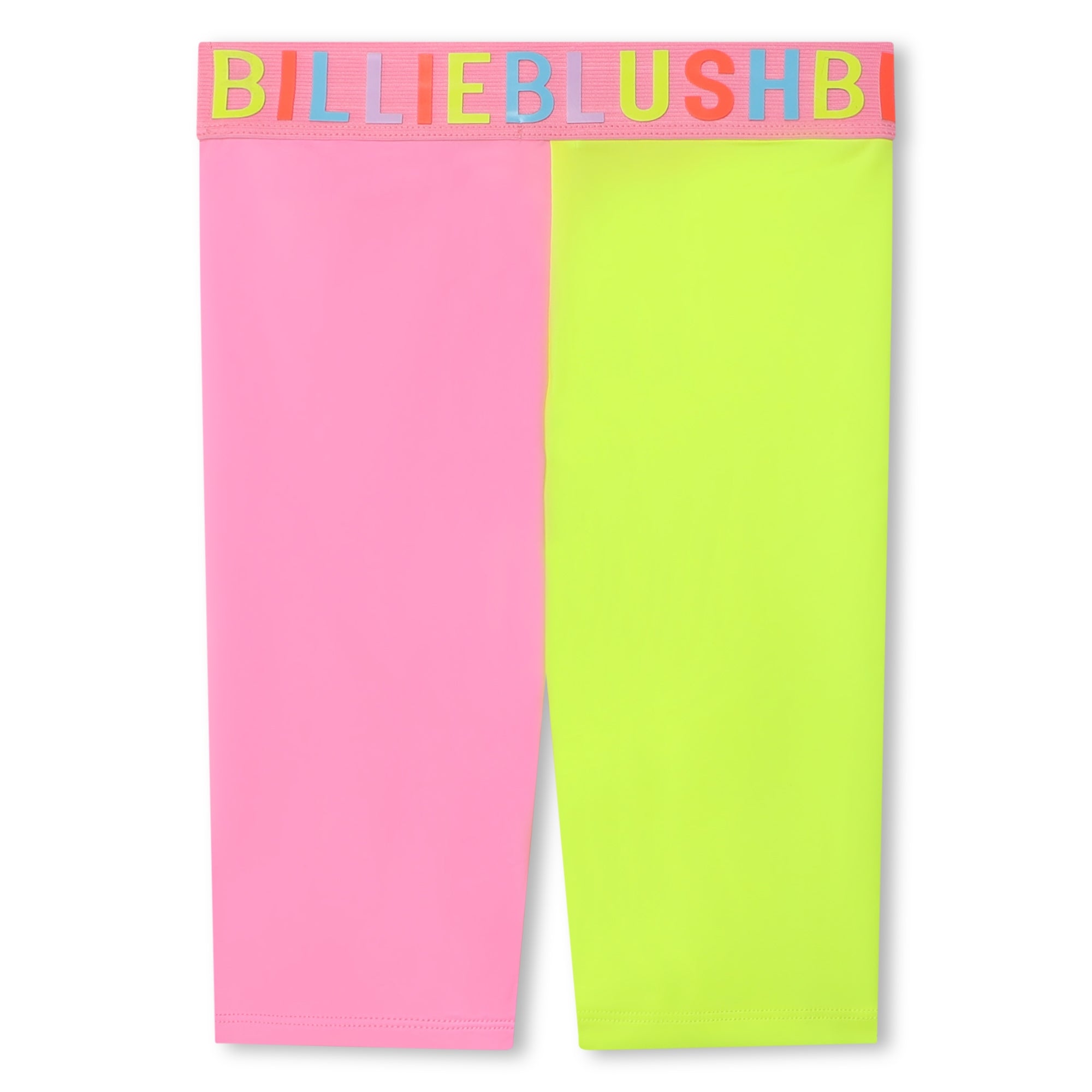 Girls Multicolor Logo Shorts