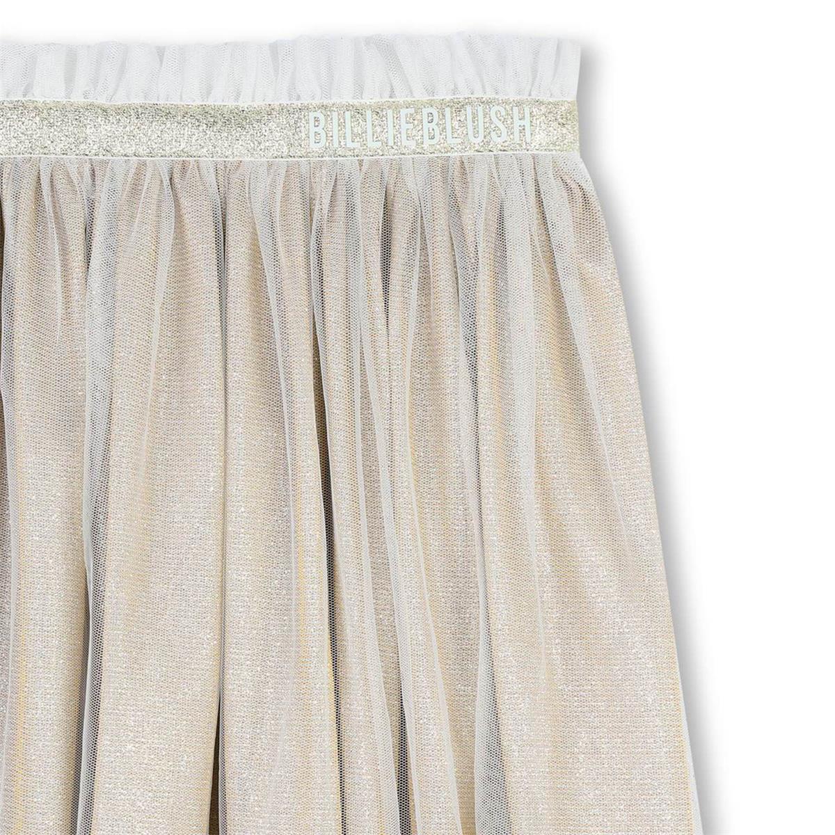 Girls Light Yellow Tulle Skirt