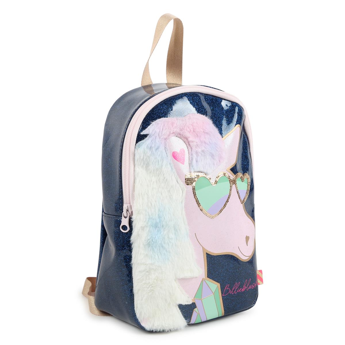 Girls Blue Backpack(27x18x10cm)