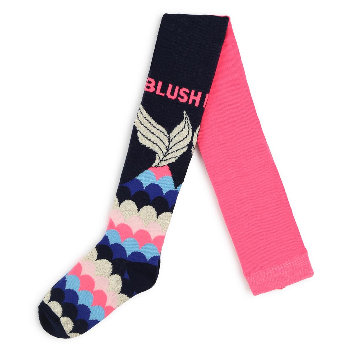Girls Multicolor Cotton Tights