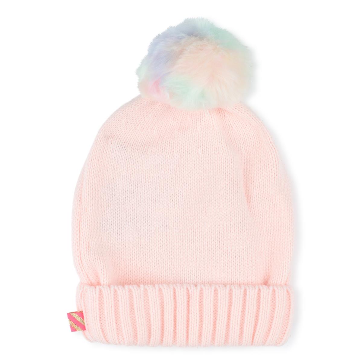 Girls Pink Knit Hat