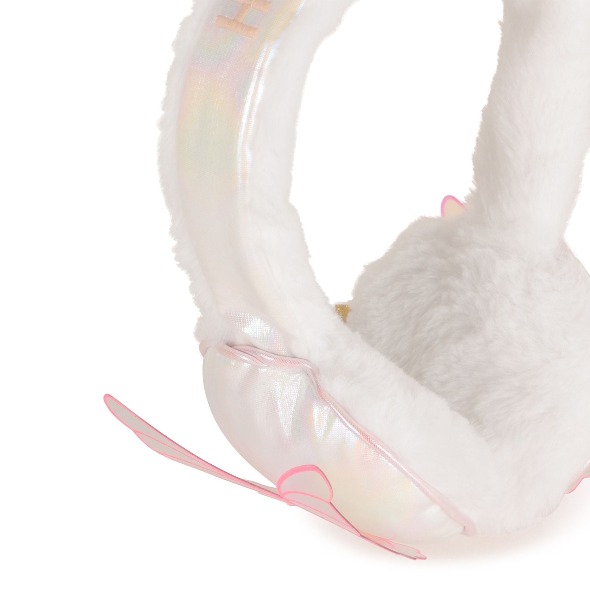 Girls White Ear Warmer