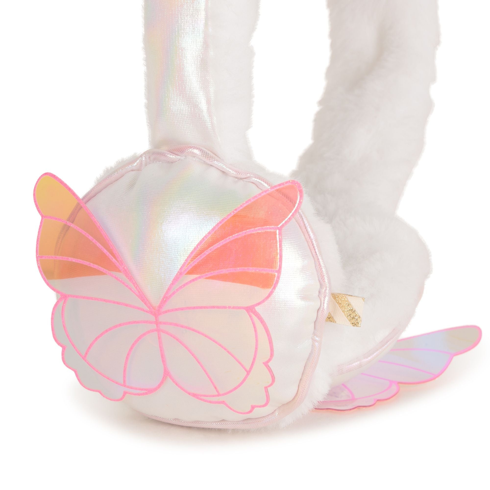 Girls White Ear Warmer