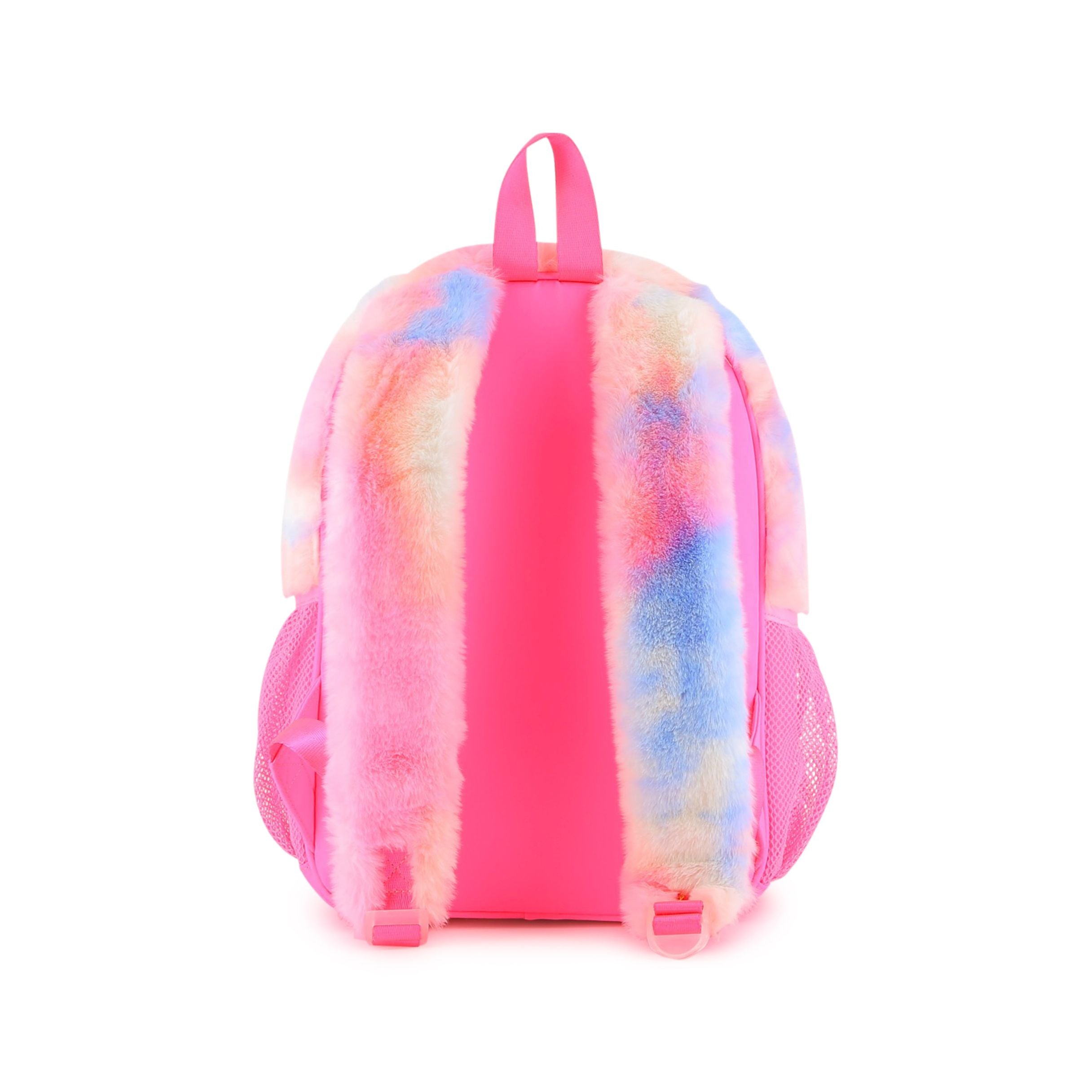 Girls Pink Plush Backpack(35x25x15cm)