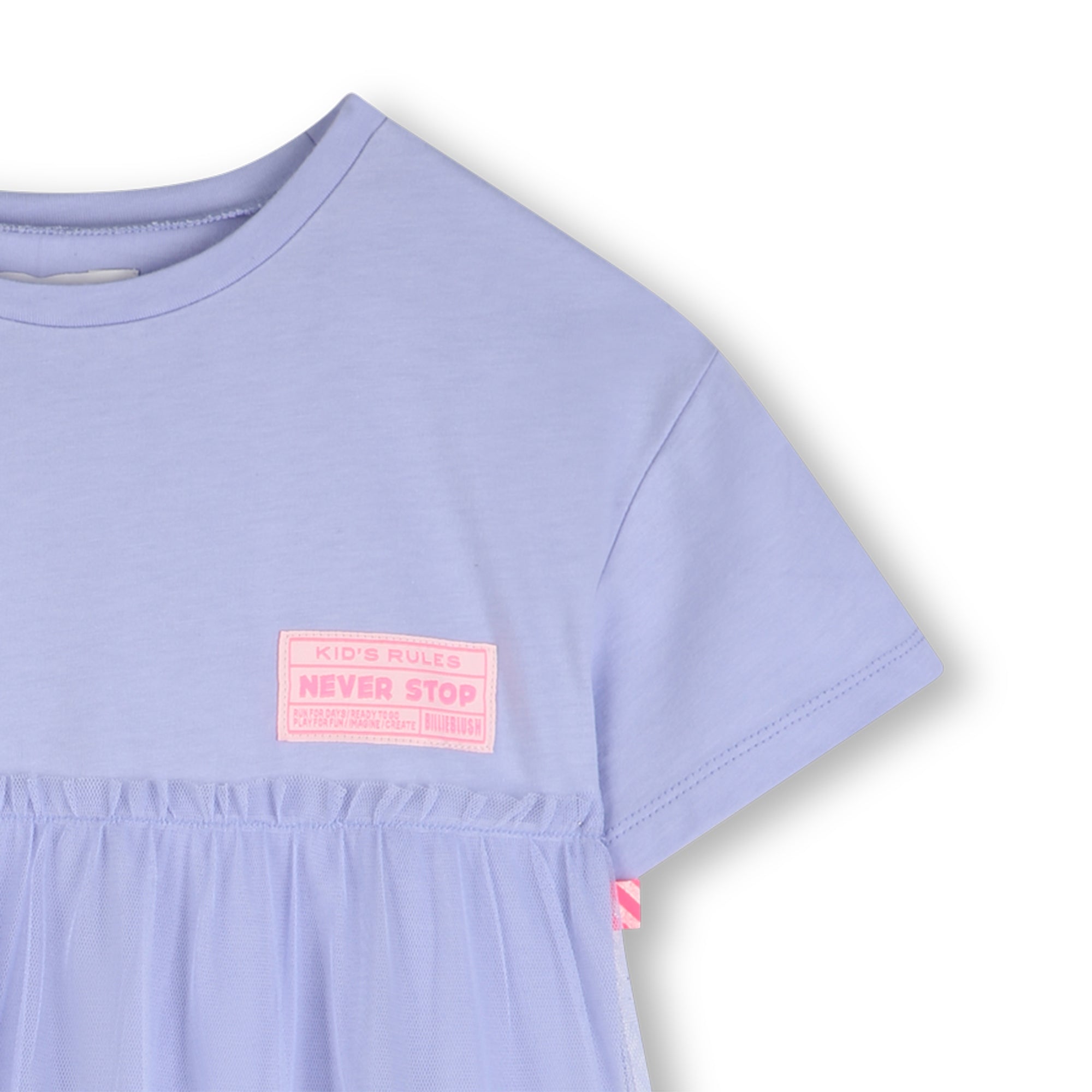 Girls Lavender Tulle Dress