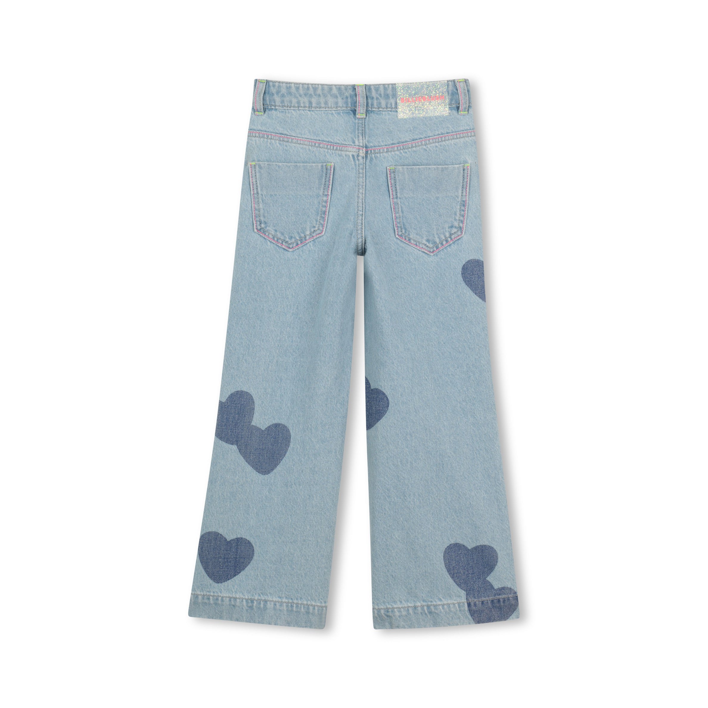 Girls Light Blue Denim Trousers