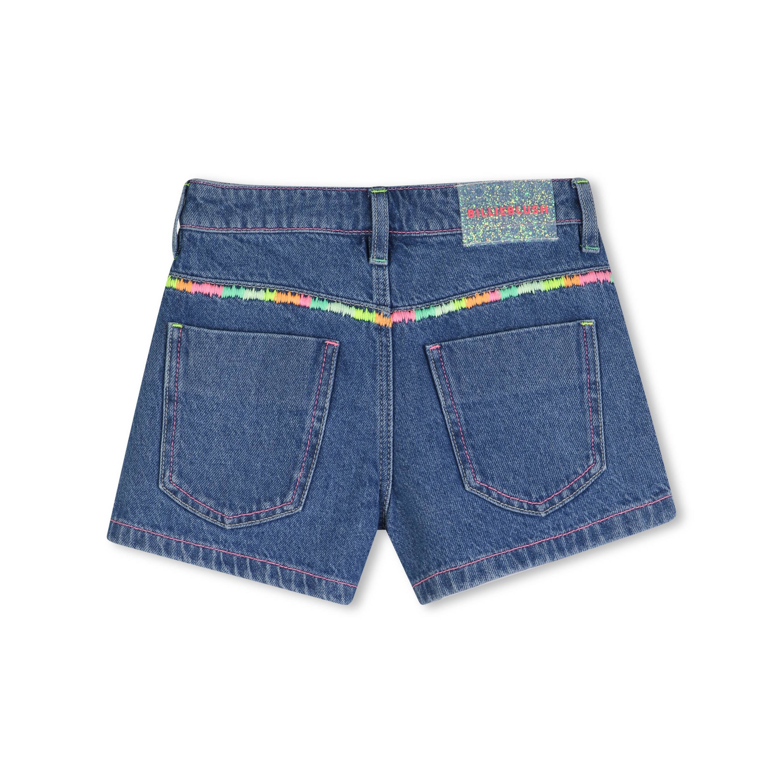 Girls Blue Denim Shorts