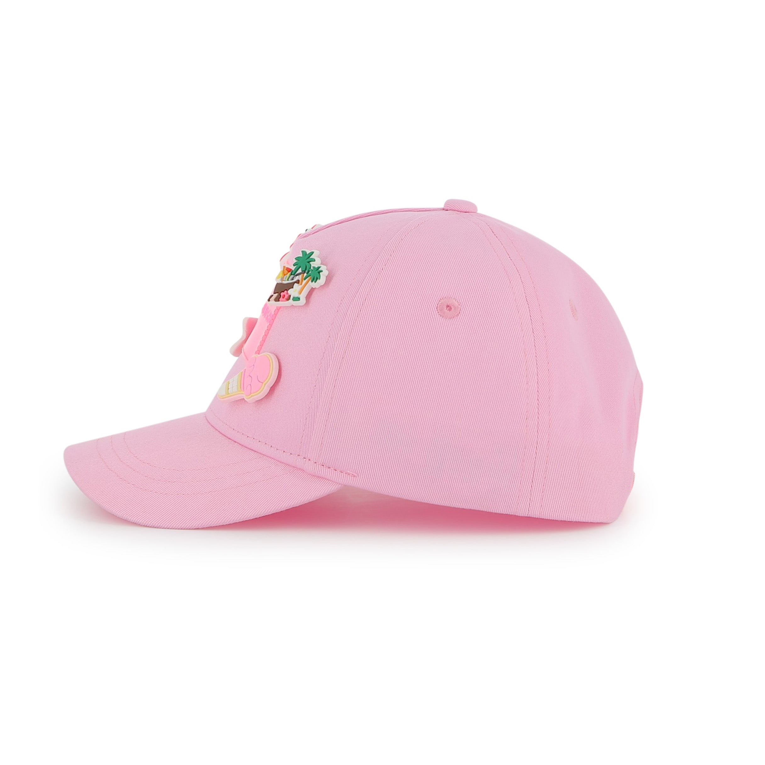 Girls Pink Logo Baseball Cap