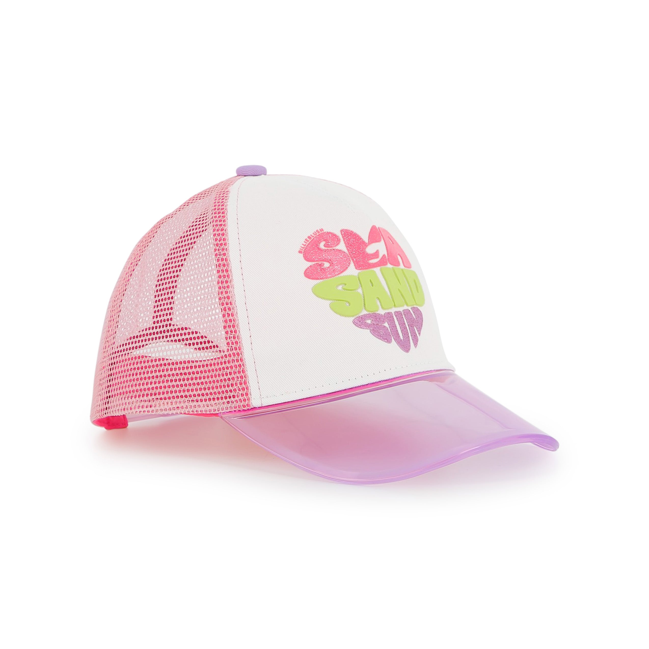 Girls Pink Logo Mesh Baseball Cap