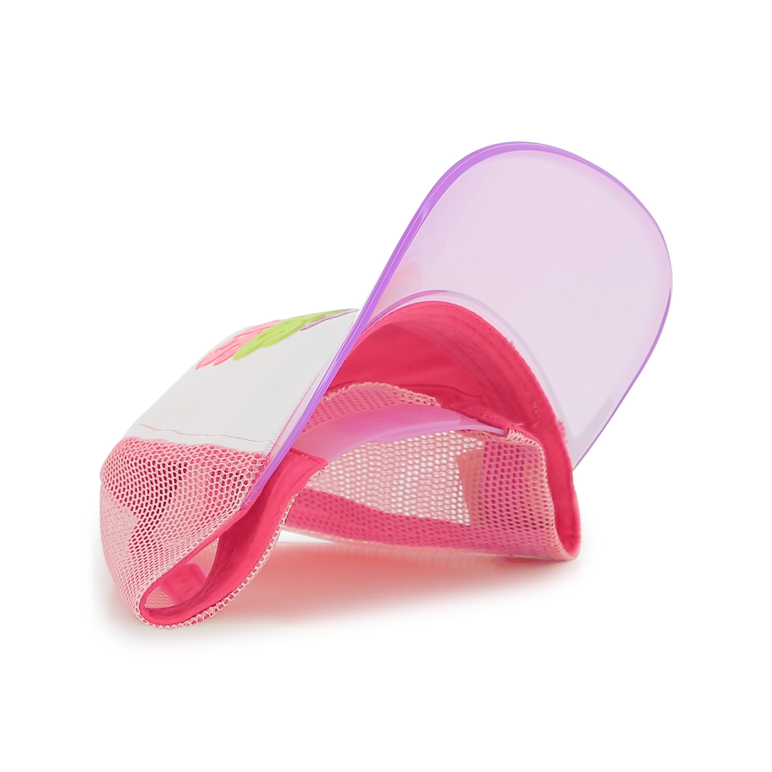 Girls Pink Logo Mesh Baseball Cap