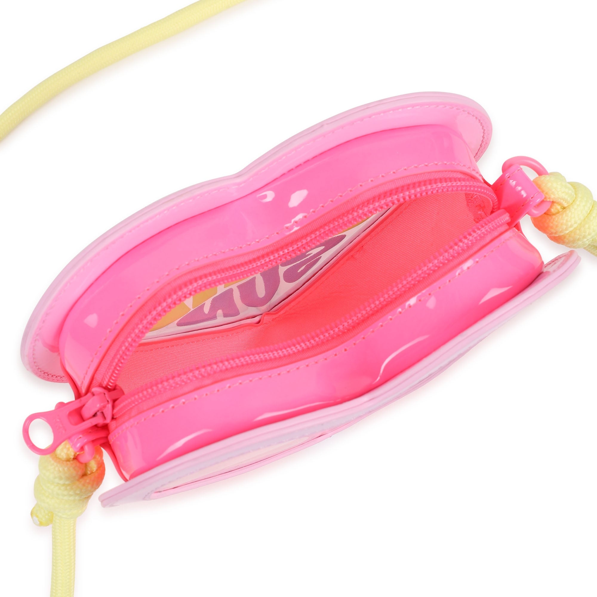 Girls Pink Logo Heart Shoulder Bag(13.5 x 15 x 4.5 cm)