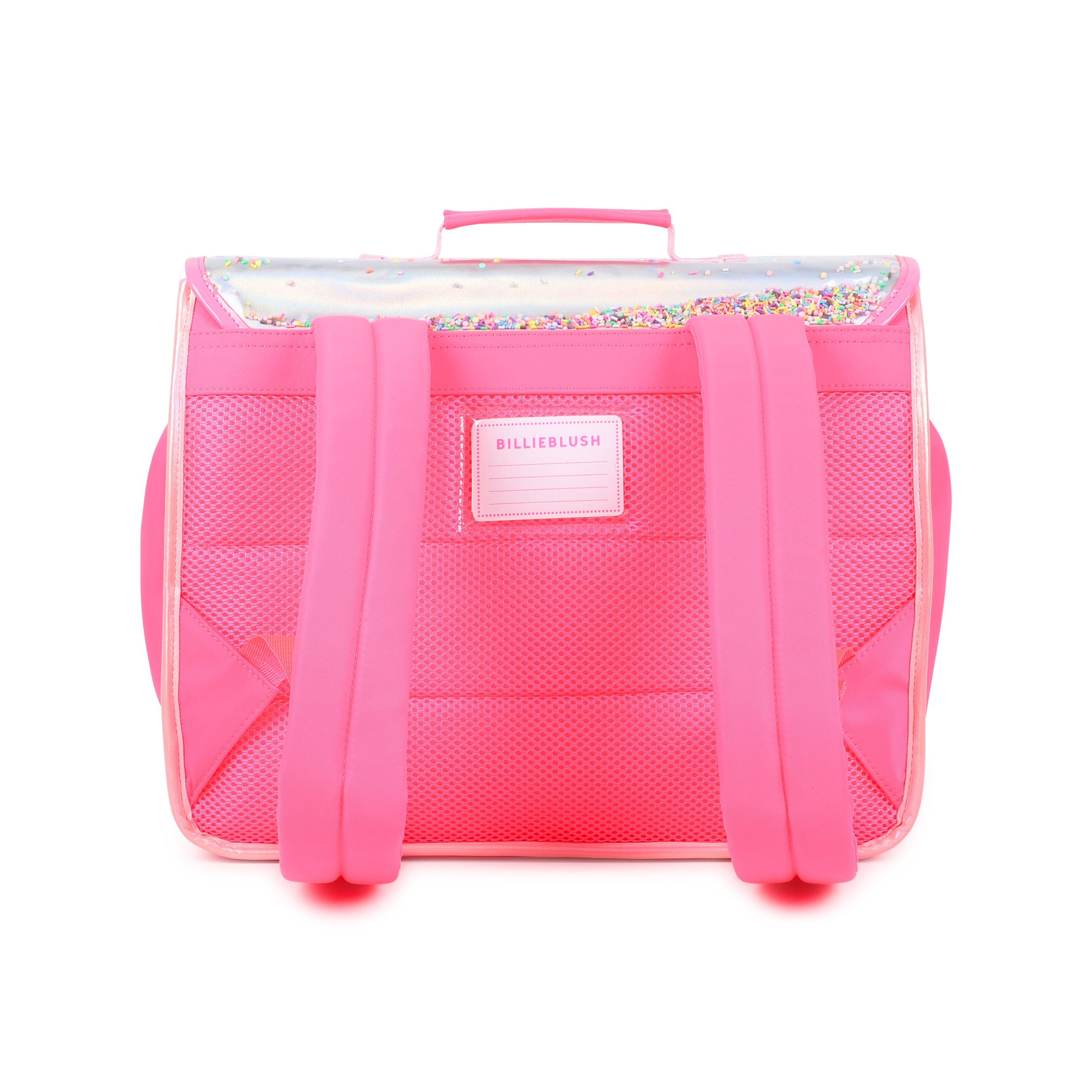 Girls Multicolor Logo Backpack(28 x 36 x 11.5cm)