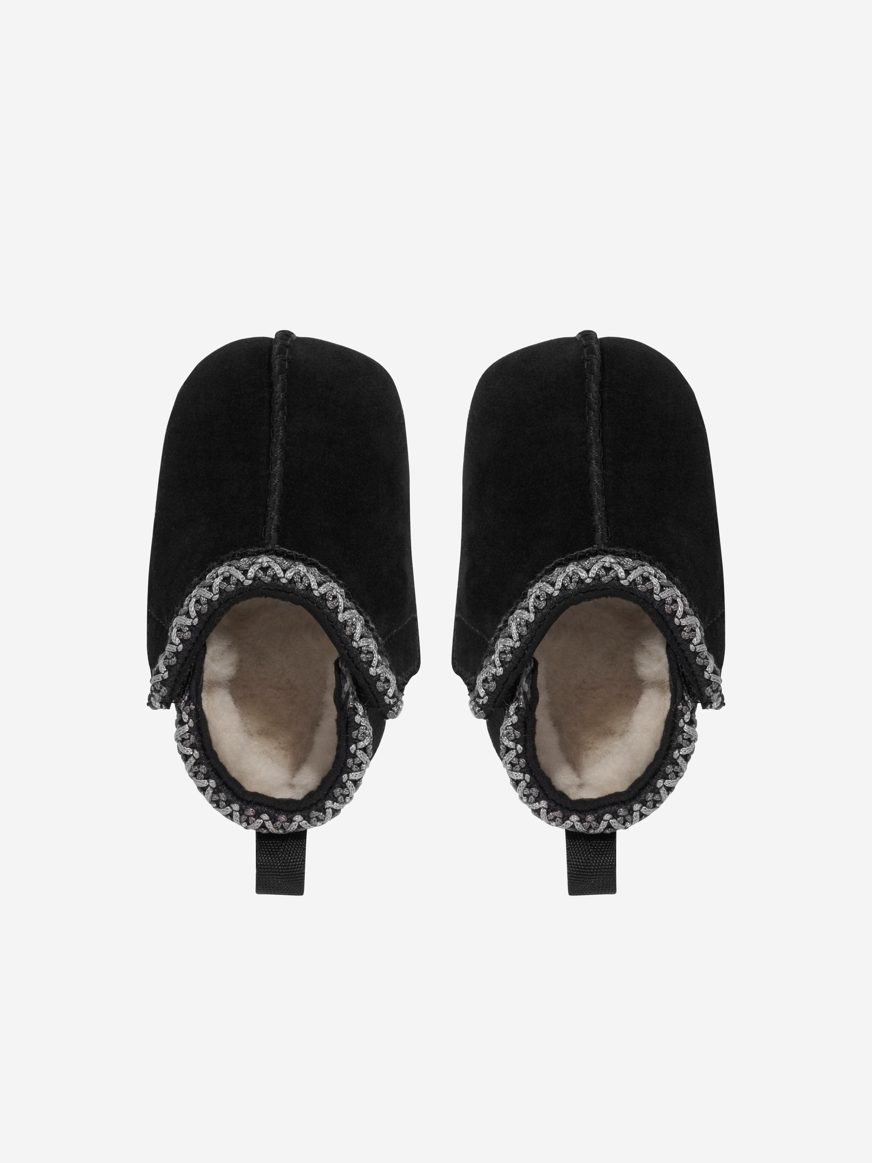 UGG Baby Tasman Slippers in Black