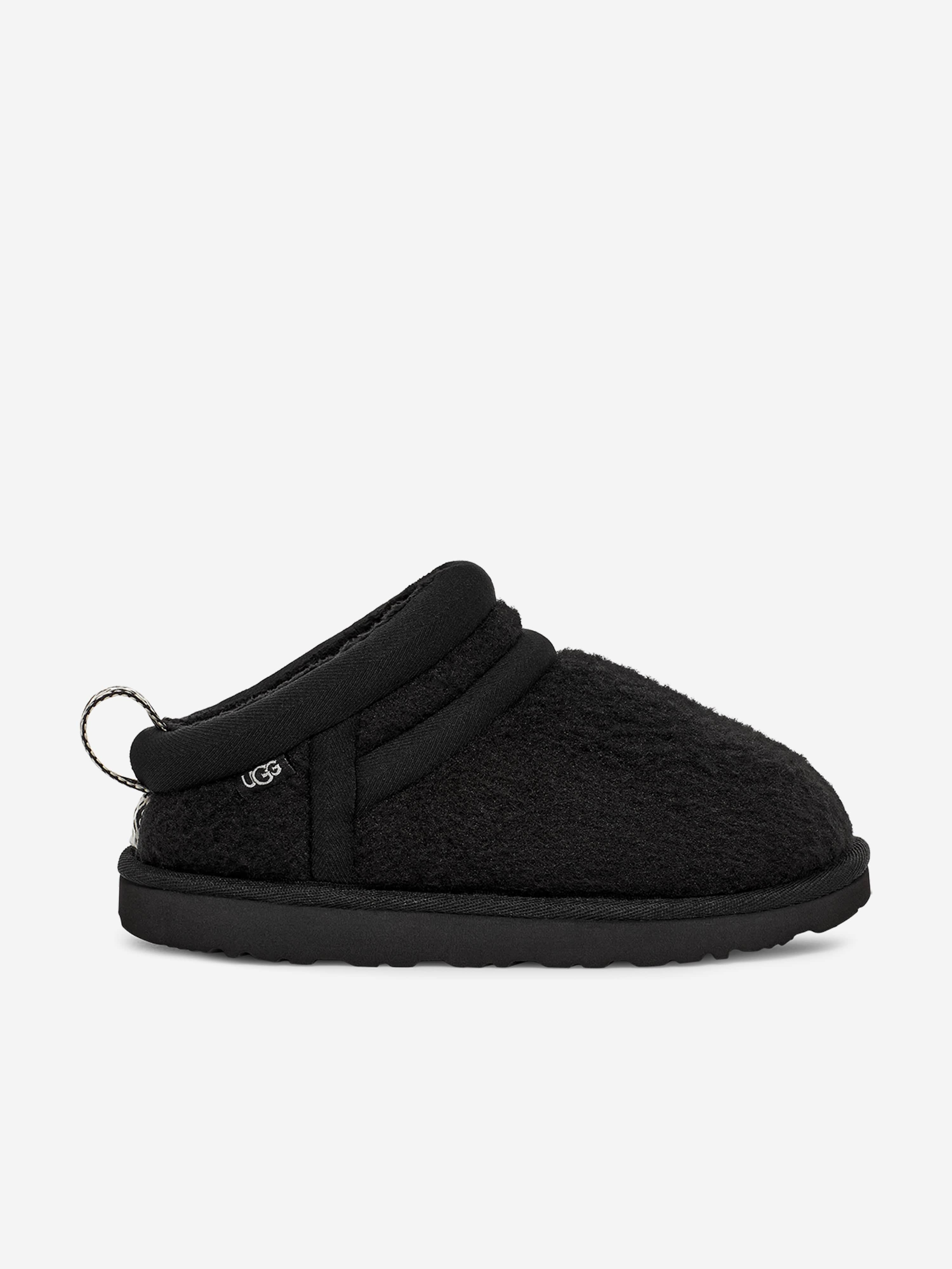 Kids Astro Ultra Slippers in Black
