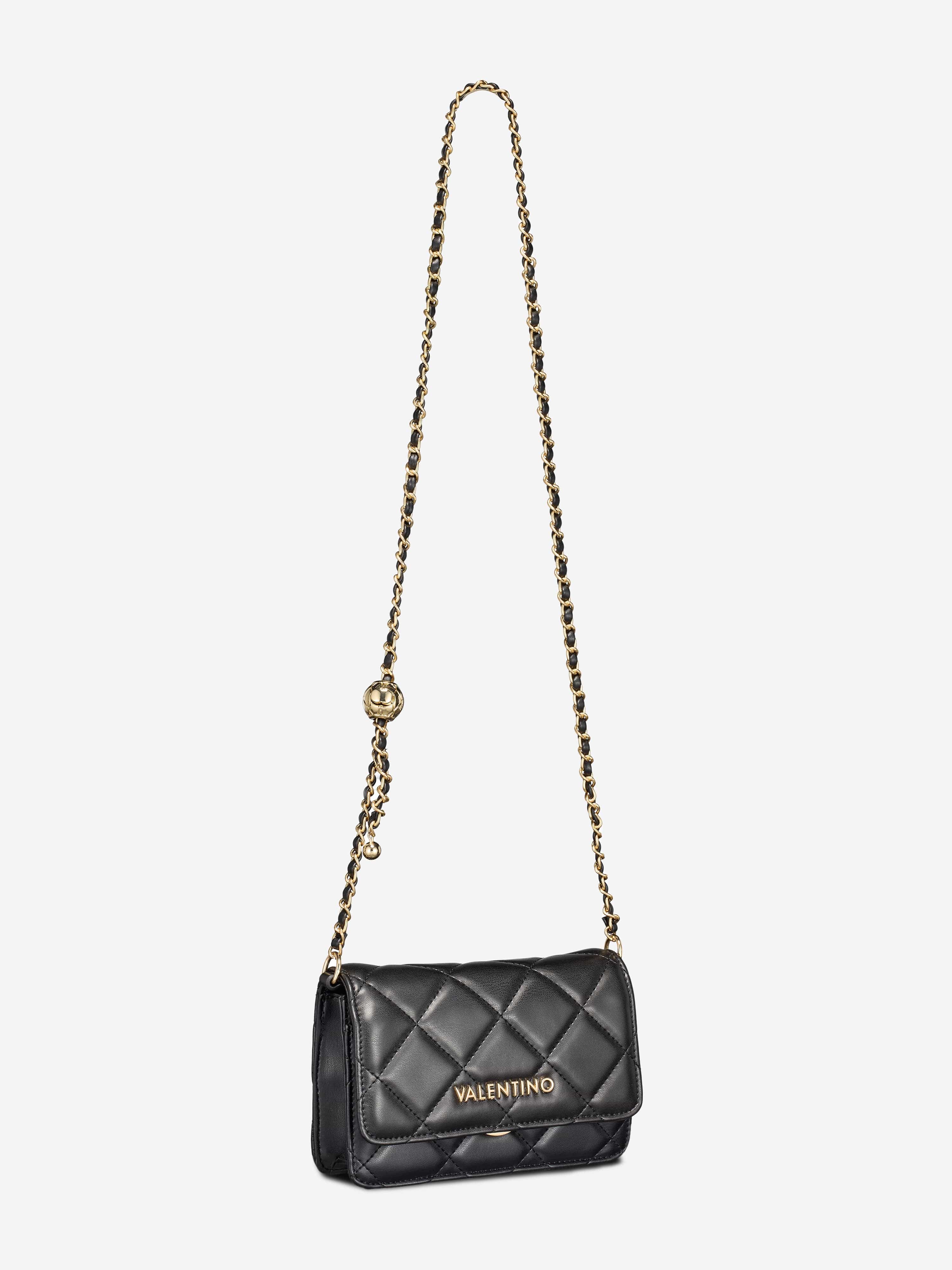 Girls Ocarina Flap Bag in Black (19cm)