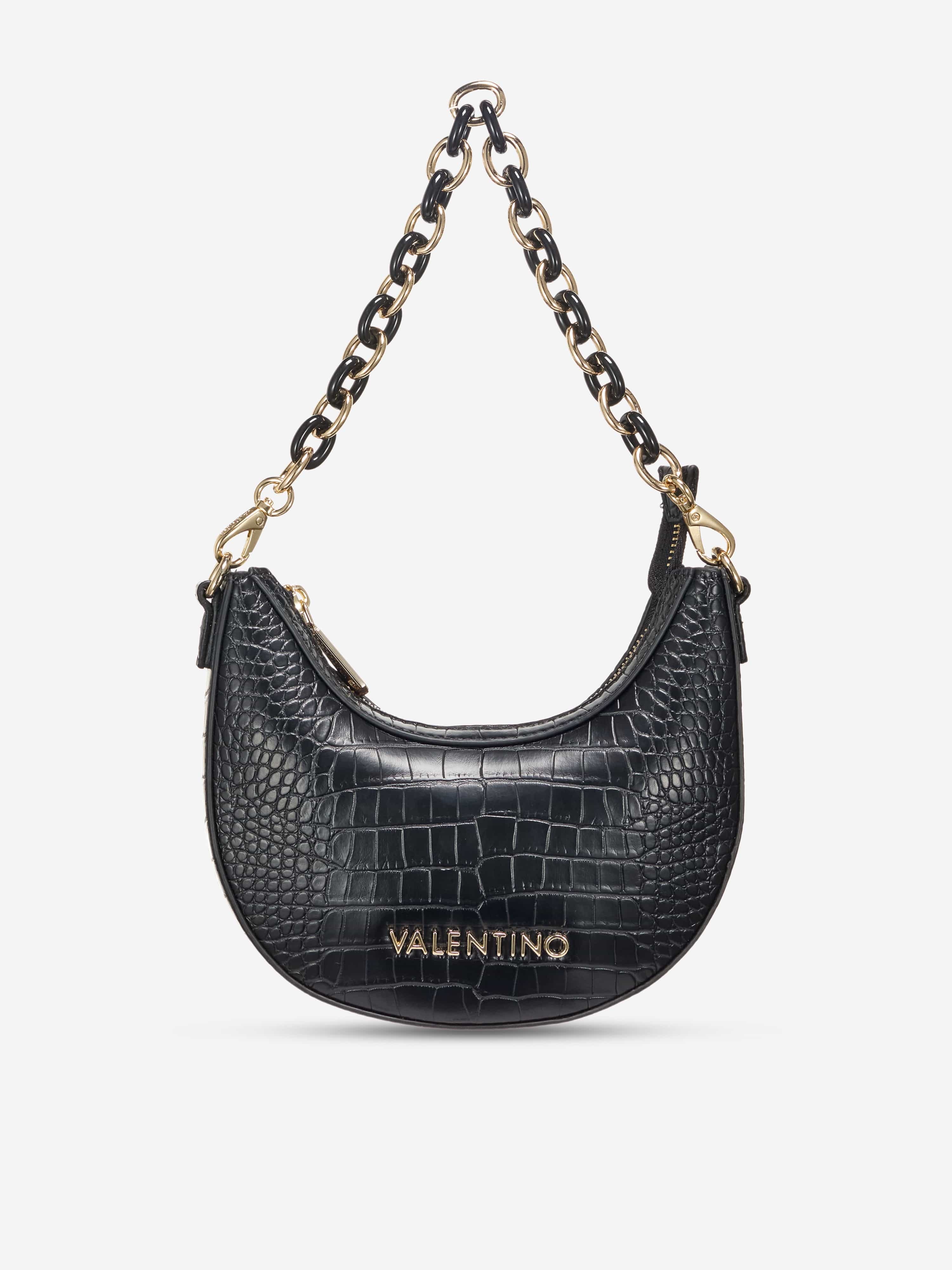 Girls Icon Hobo Bag in Black (18.5cm)