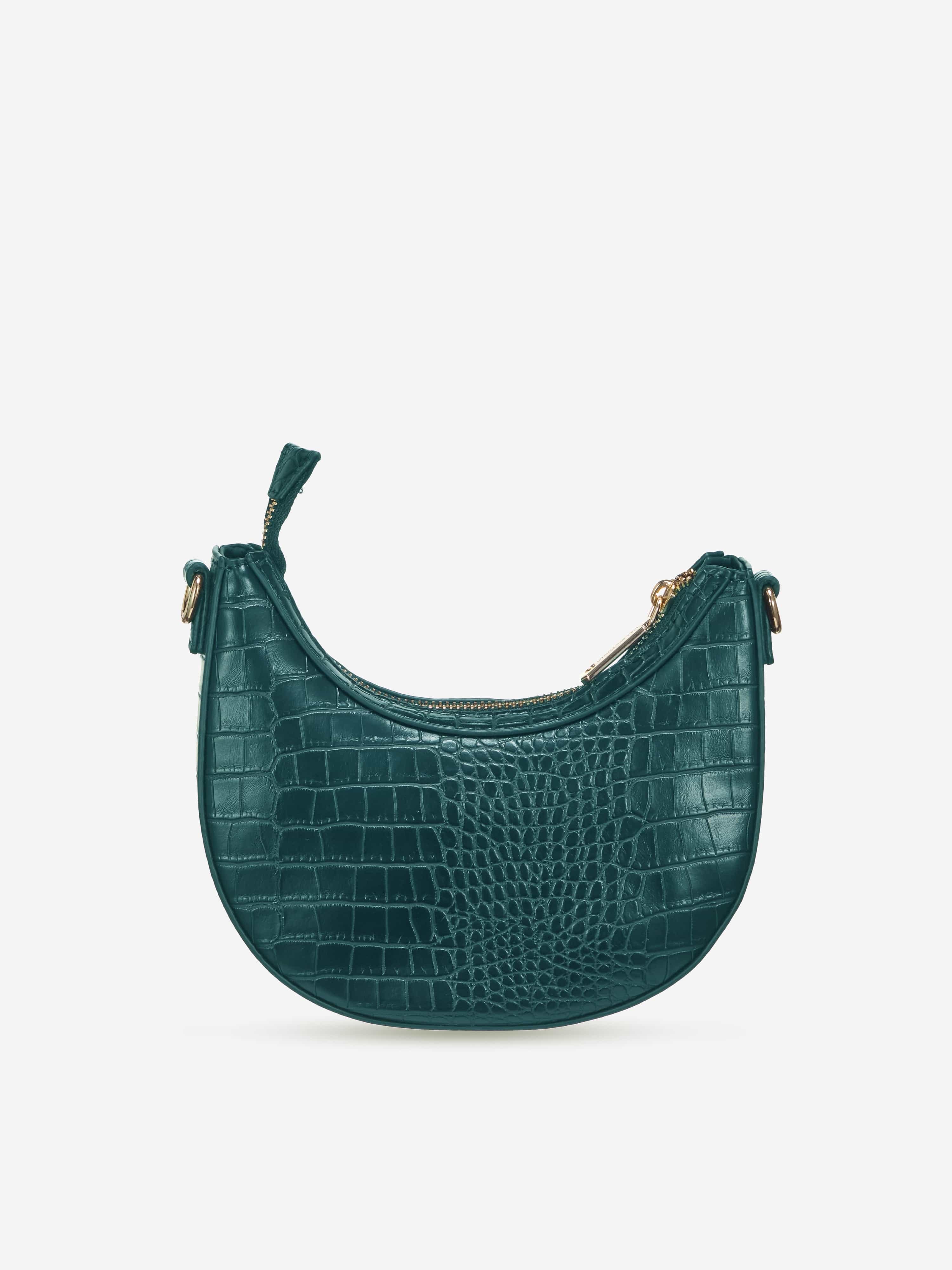 Girls Icon Hobo Bag in Green (18.5cm)