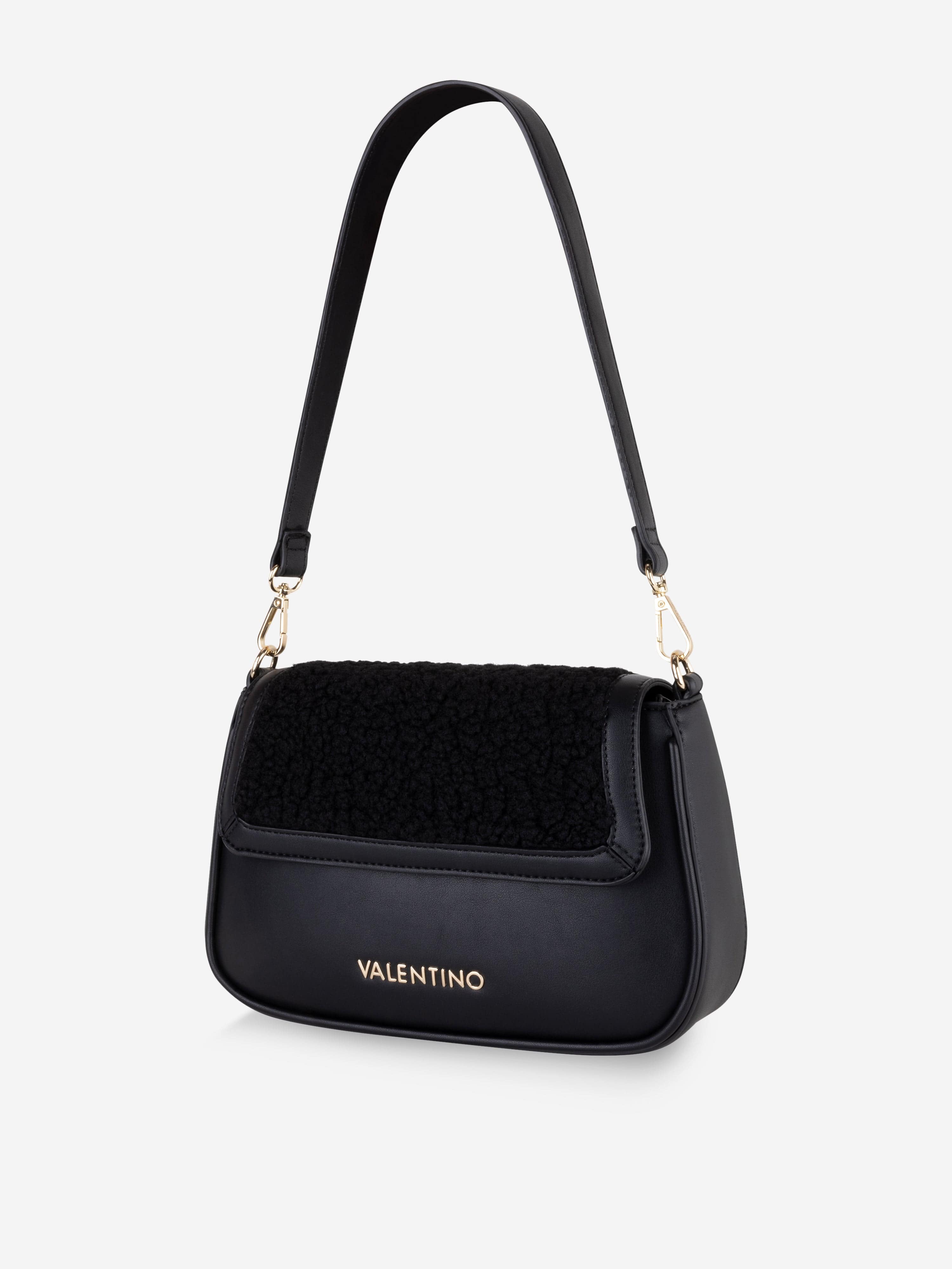 Girls Shari Flap Bag in Black (26cm)