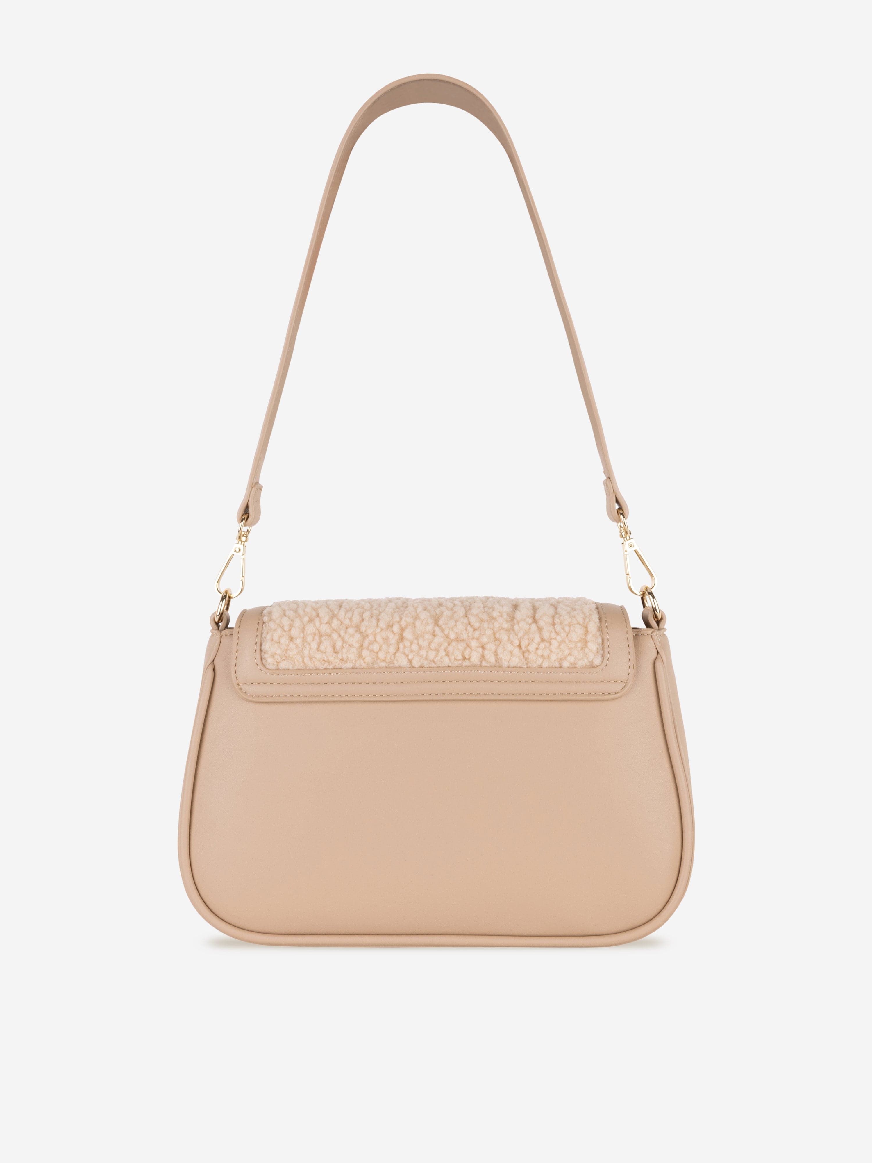 Girls Shari Flap Bag in Beige (26cm)